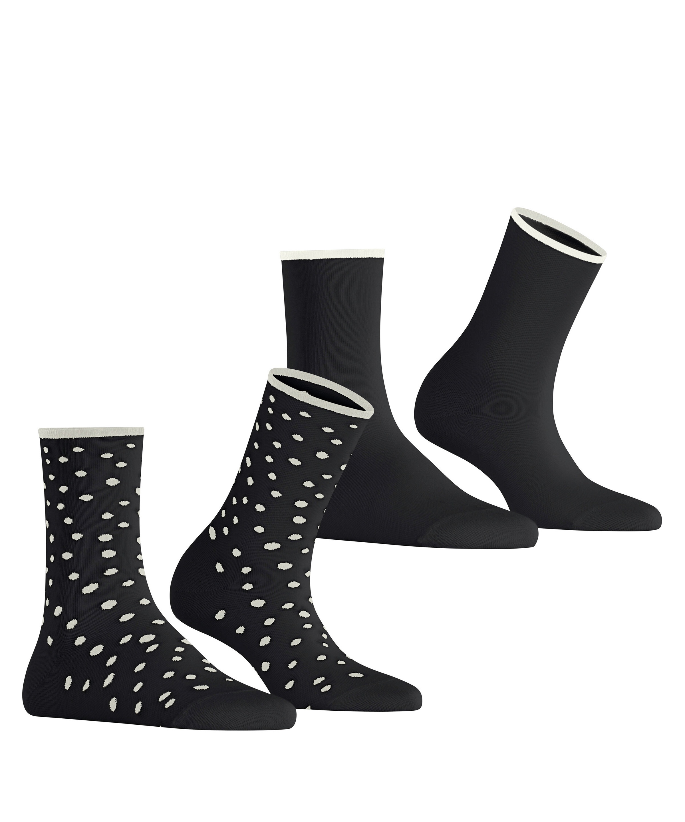Esprit Socken »Sketched Dot 2-Pack« 2 Stk. tlg.