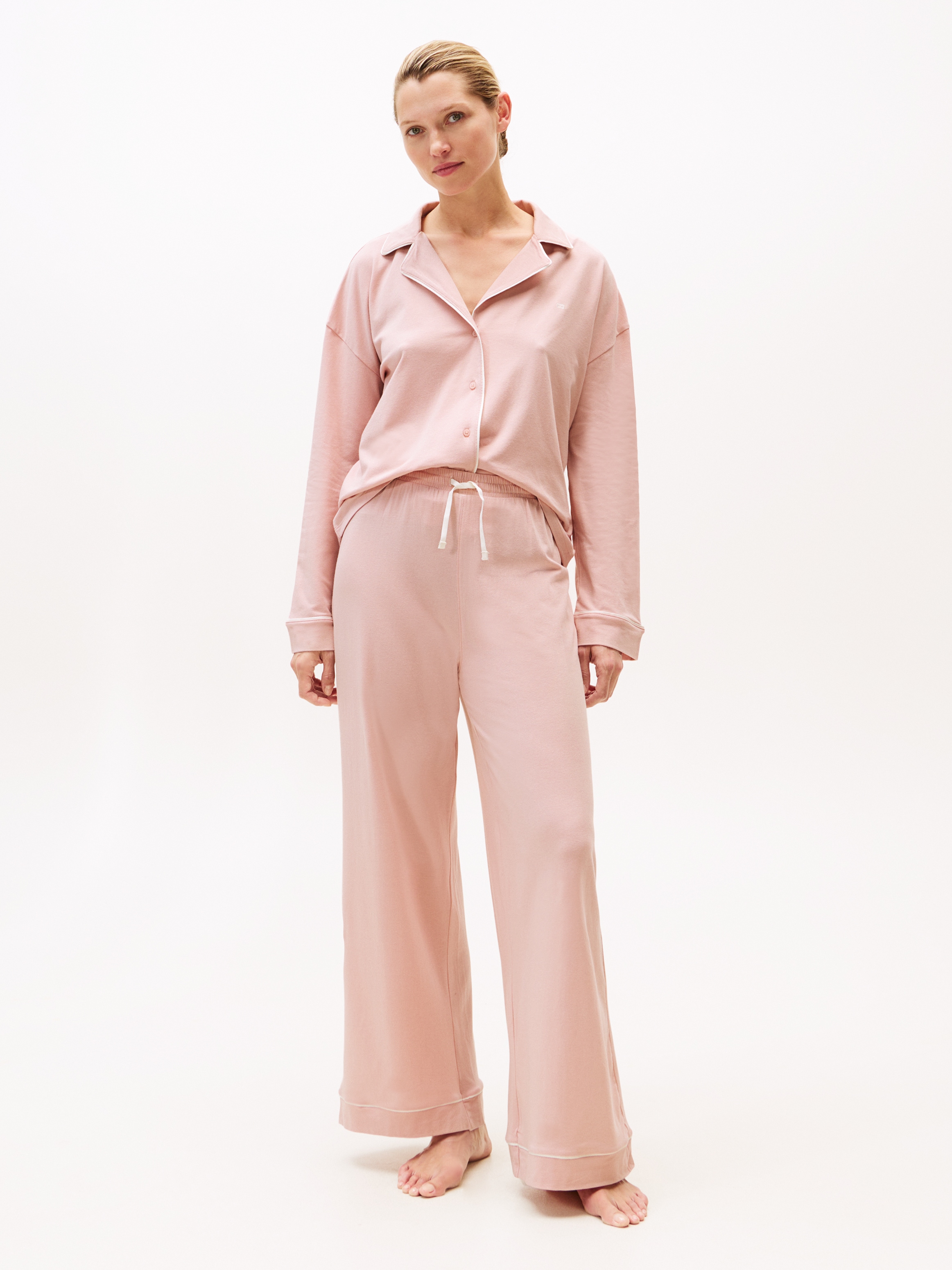 Tommy Hilfiger Underwear Pyjama, im Hemdblusenlook günstig online kaufen