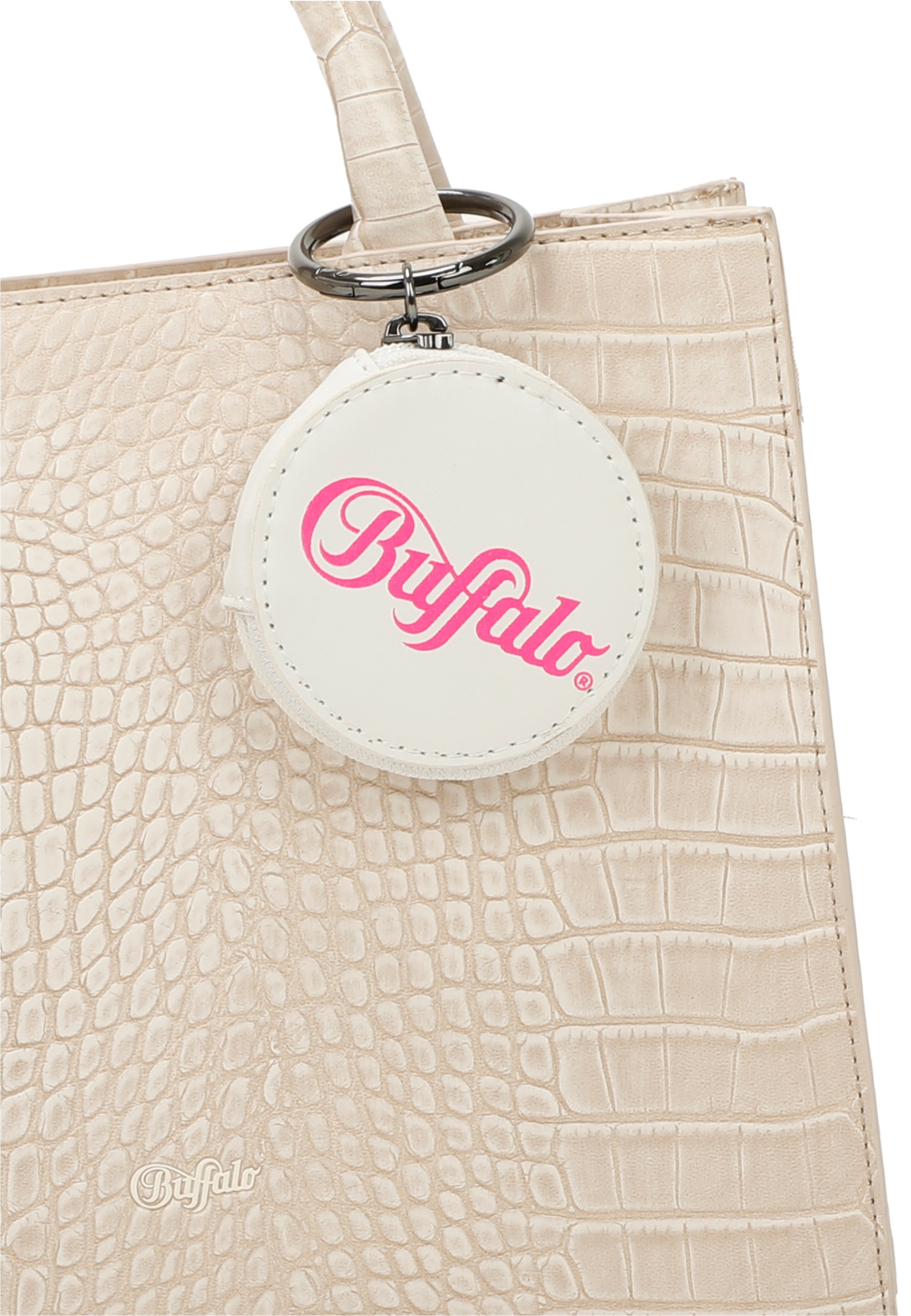 Buffalo Henkeltasche »Big Boxy«, mit abnehmbarem Taschenanhänger