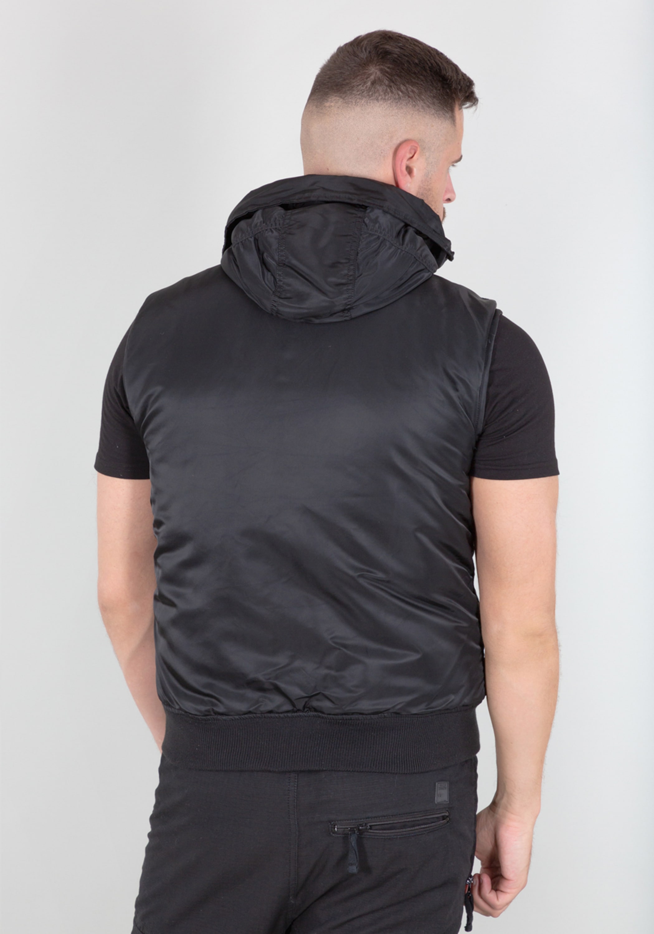 Alpha Industries Blouson »Alpha Industries Men - Vests Hooded MA-1 Vest«