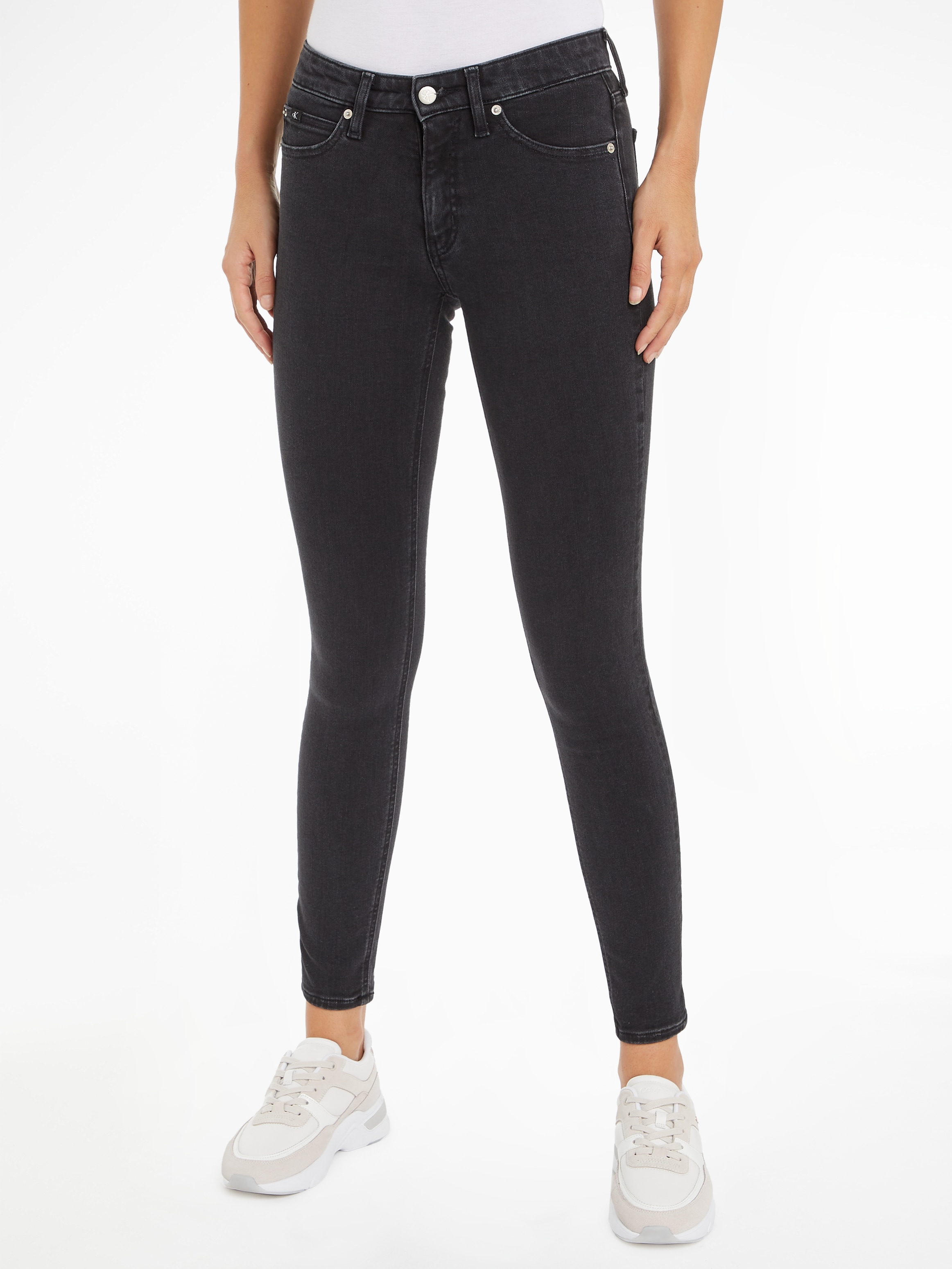 Calvin Klein Jeans Skinny-fit-Jeans »MID RISE SKINNY«, im 5-Pocket-Style