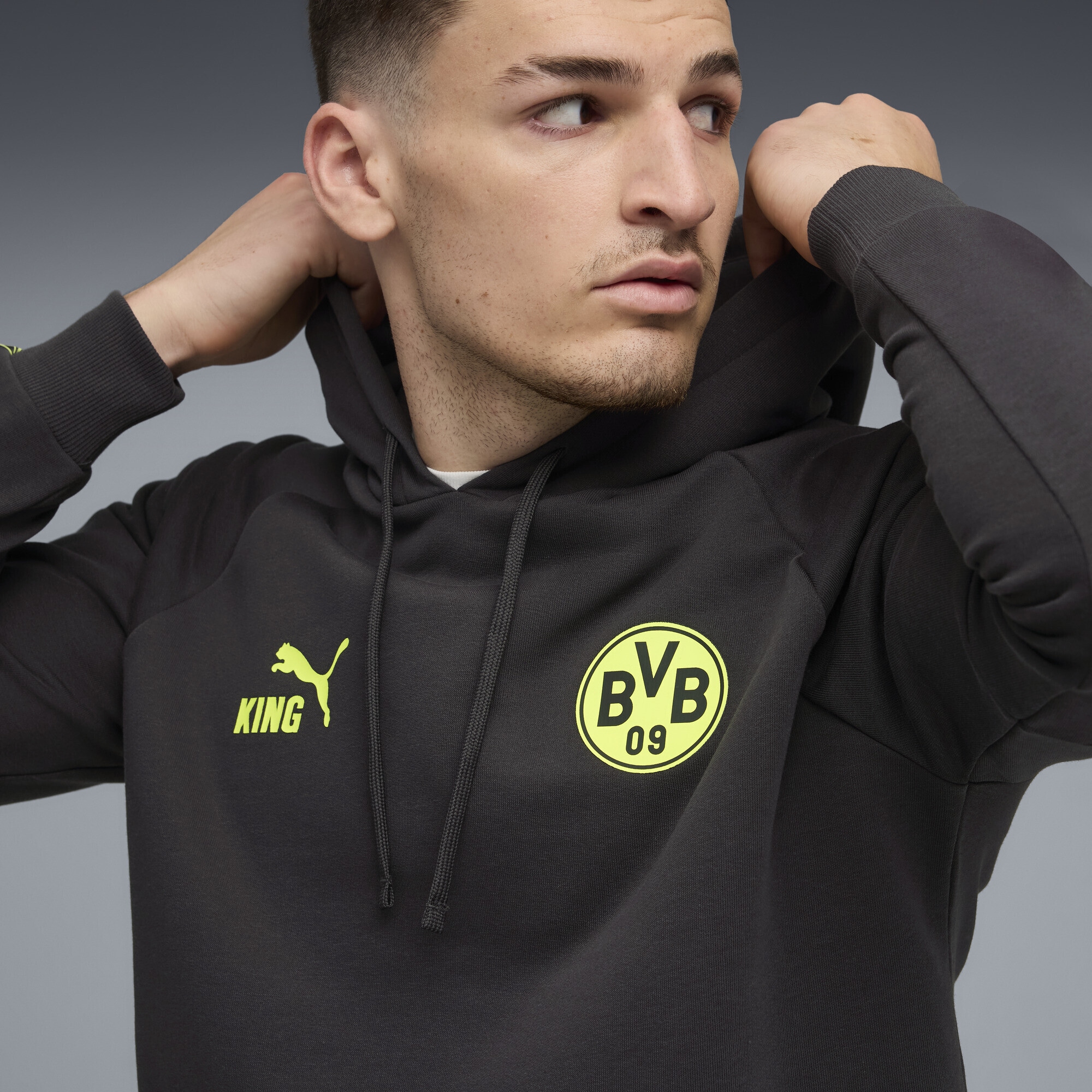 PUMA Hoodie »Borussia Dortmund KING Hoodie Herren«