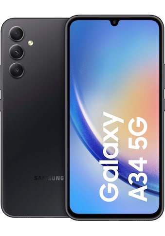 Samsung Smartphone »Galaxy A34 5G 256GB«, schwarz, 16,65 cm/6,6 Zoll, 256 GB... kaufen
