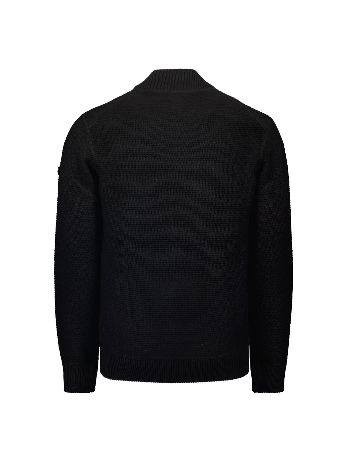 NO EXCESS Rundhalspullover »No Excess Bomber Cardigan mit Wolle«