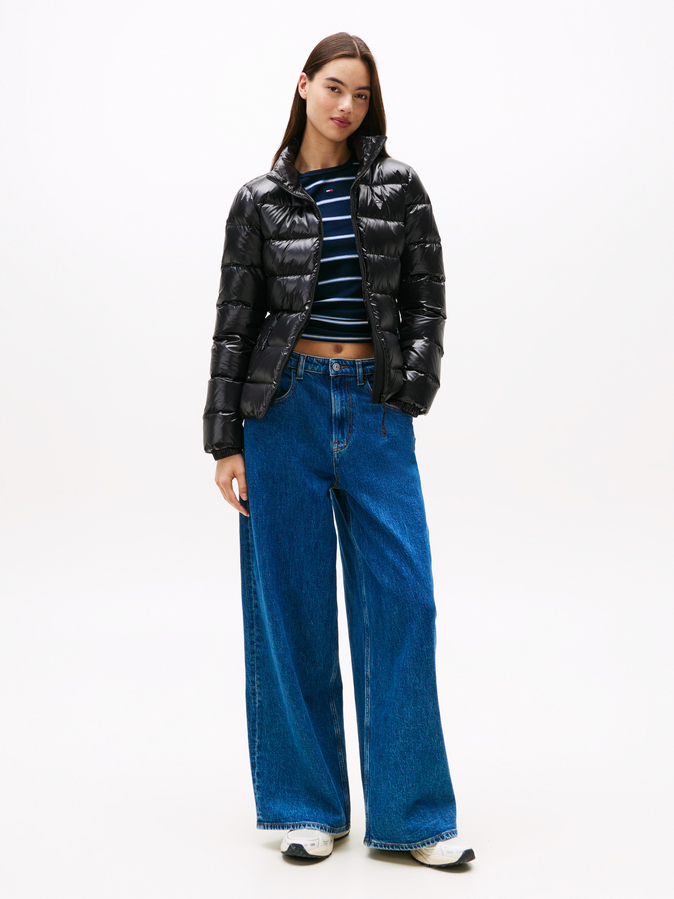 Thumbnail - Tommy Jeans Steppjacke "TJW SLIM ZIP PRINT DOWN JACKET"