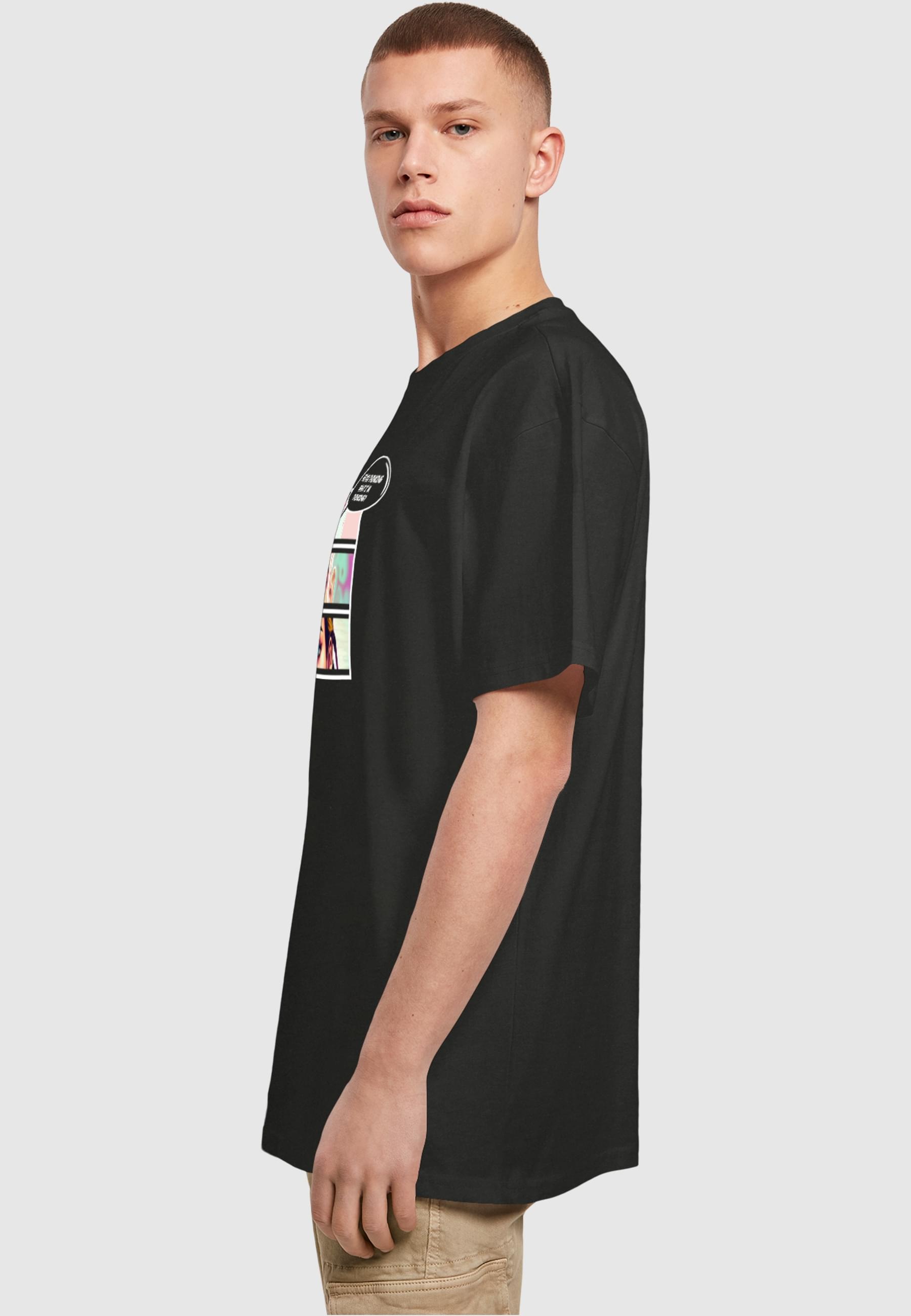 Merchcode T-Shirt »Merchcode Herren Thinking Comic Heavy Oversized Tee«, (1 tlg.)