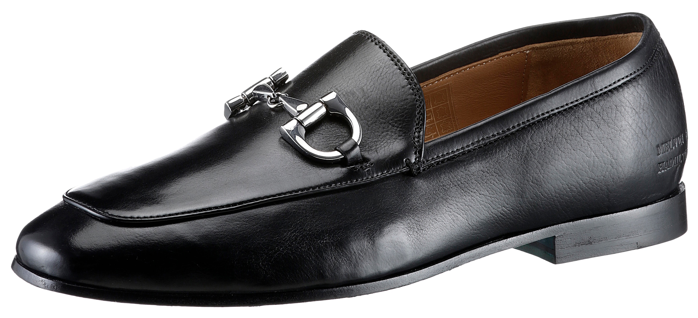 Melvin & Hamilton Loafer "Clive 1 - vegetabil gegerbt", Slipper, Mokassin, Business Schuh mit modischem Handfinish