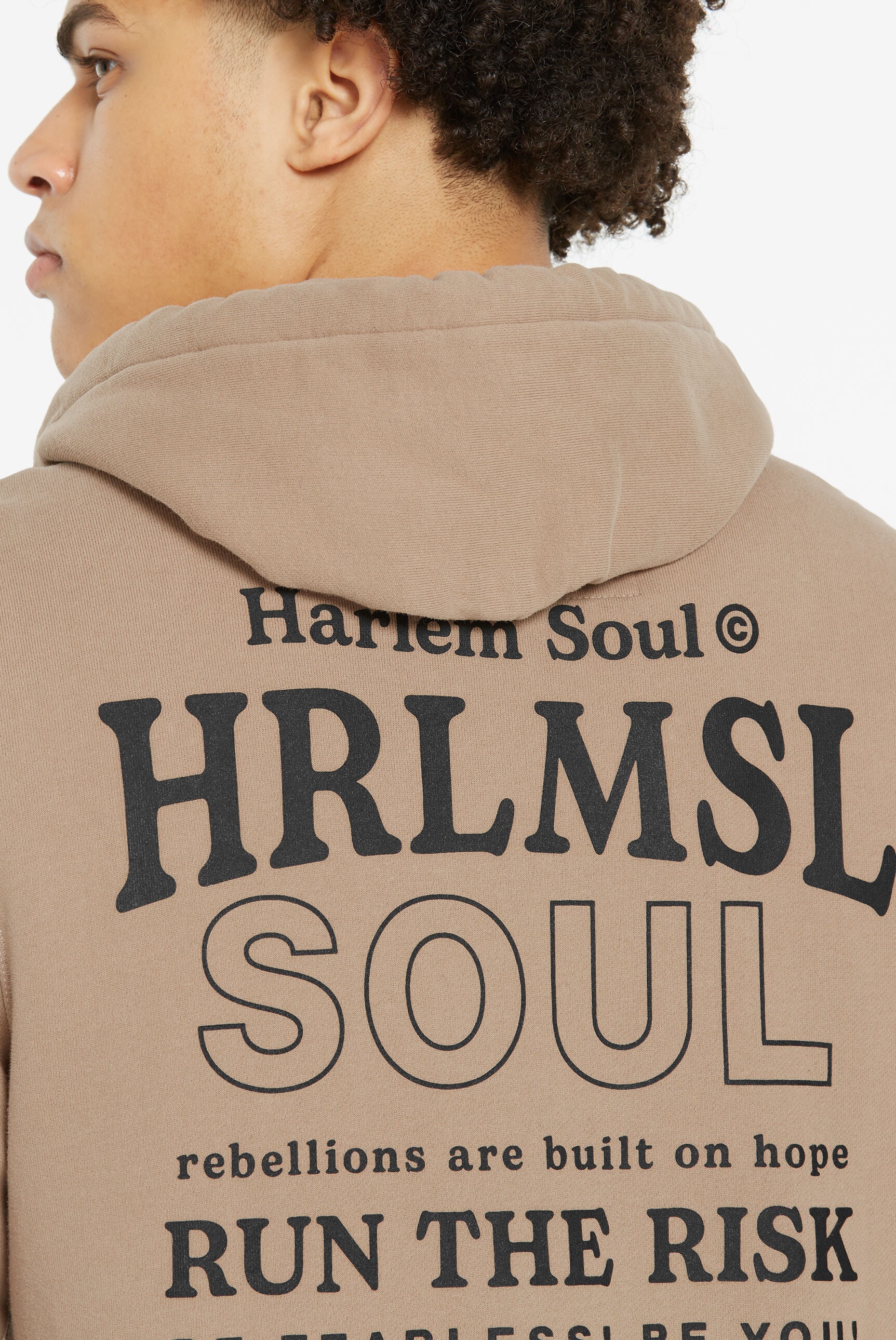 Harlem Soul Kapuzensweatjacke, aus Bio-Baumwolle