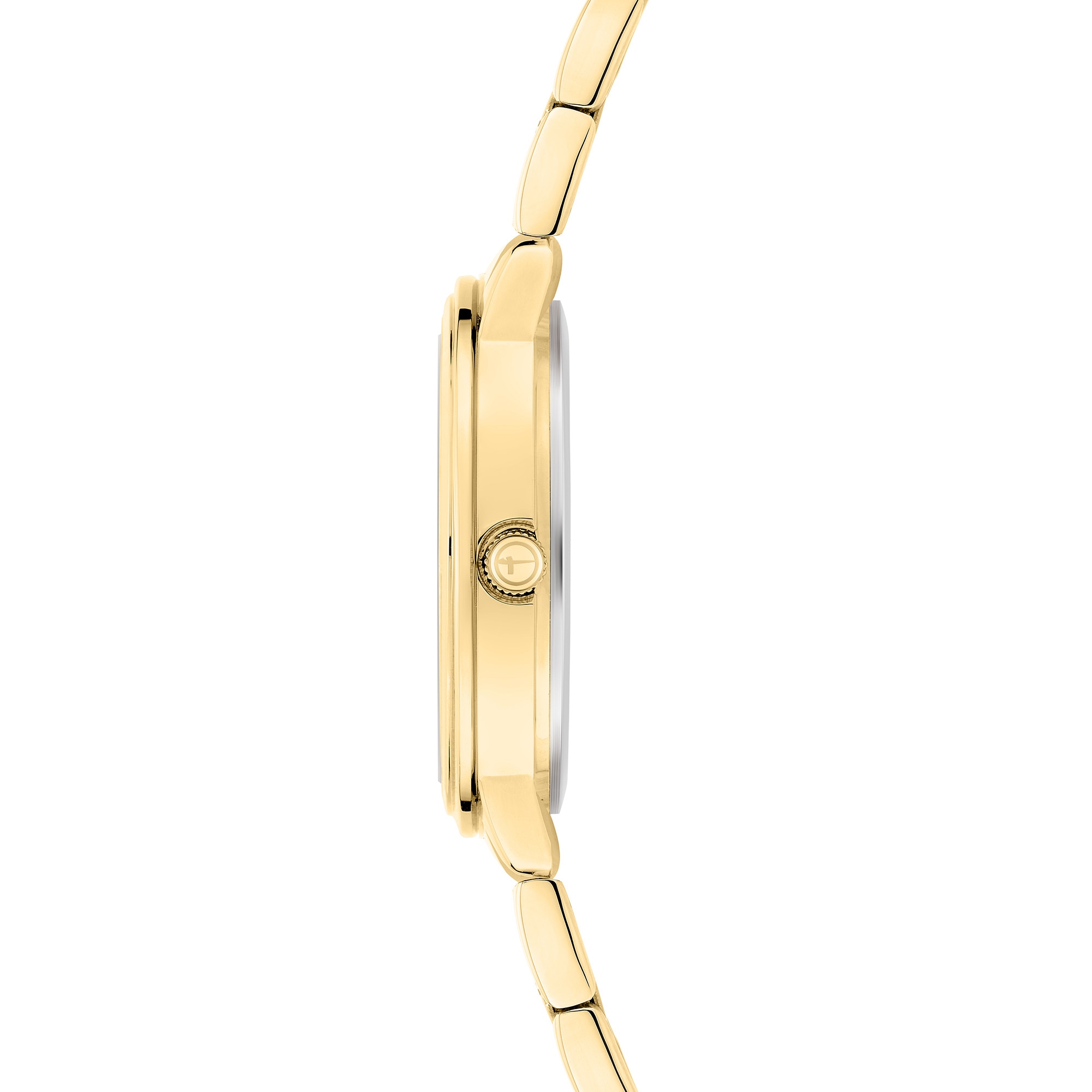 Tamaris Quarzuhr »The Elegance« Armbanduhr, Damenuhr, Edelstahlarmband, analog, Glassteine