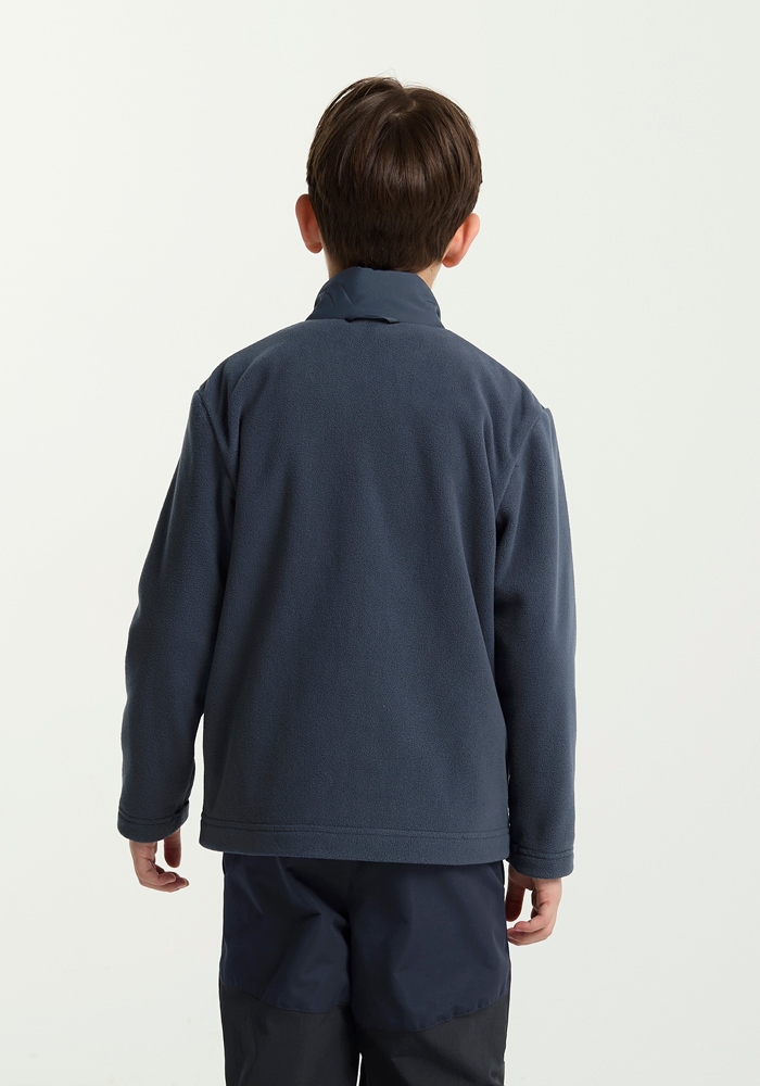 Jack Wolfskin 3-in-1-Funktionsjacke »HYBRID 3IN1 JACKET K« mit Kapuze für Kinder, atmungsaktive Fleece-Innenjacke, wasserdichte Außenjacke