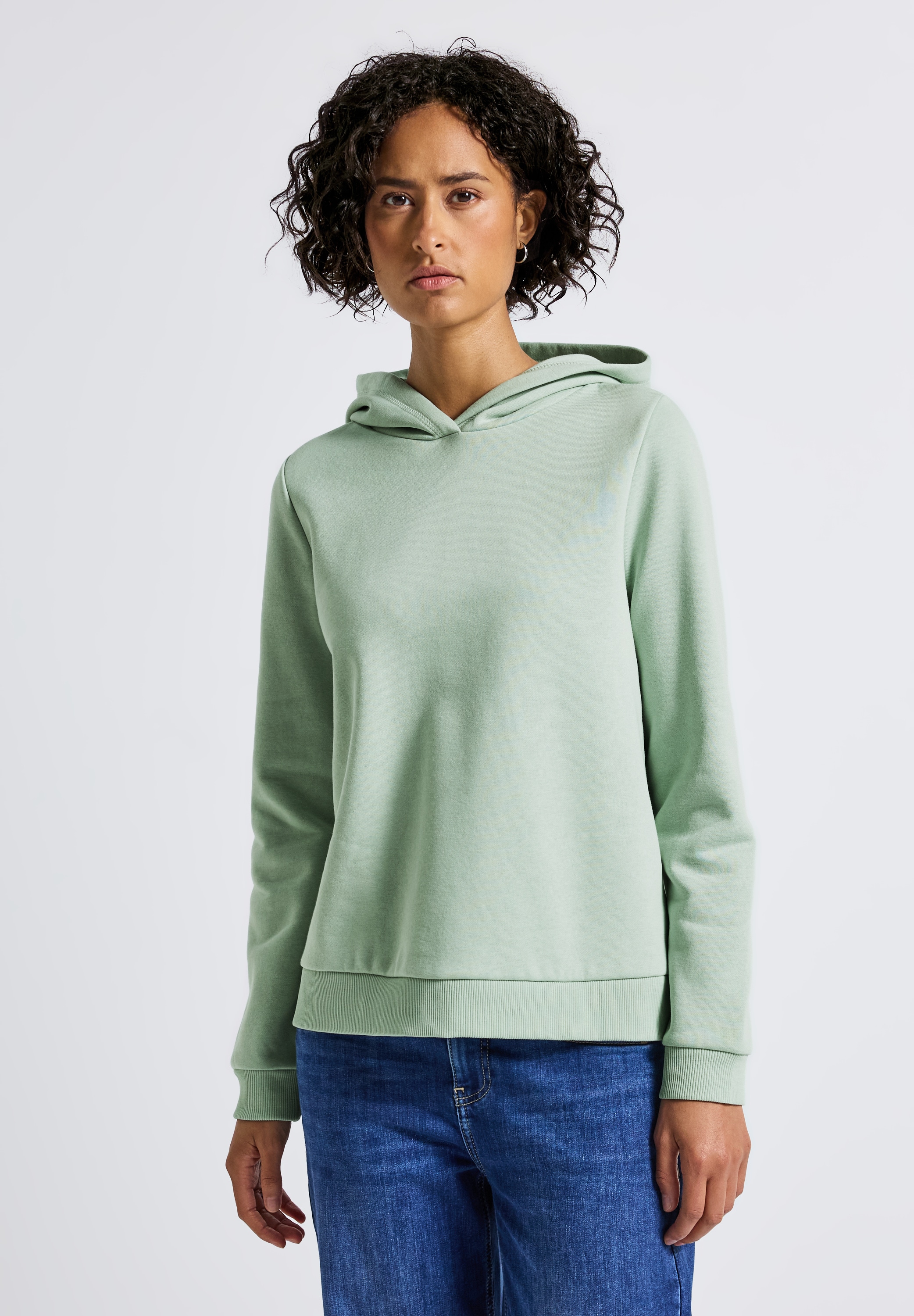 STREET ONE Hoodie, im soften Baumwoll-Mix günstig online kaufen