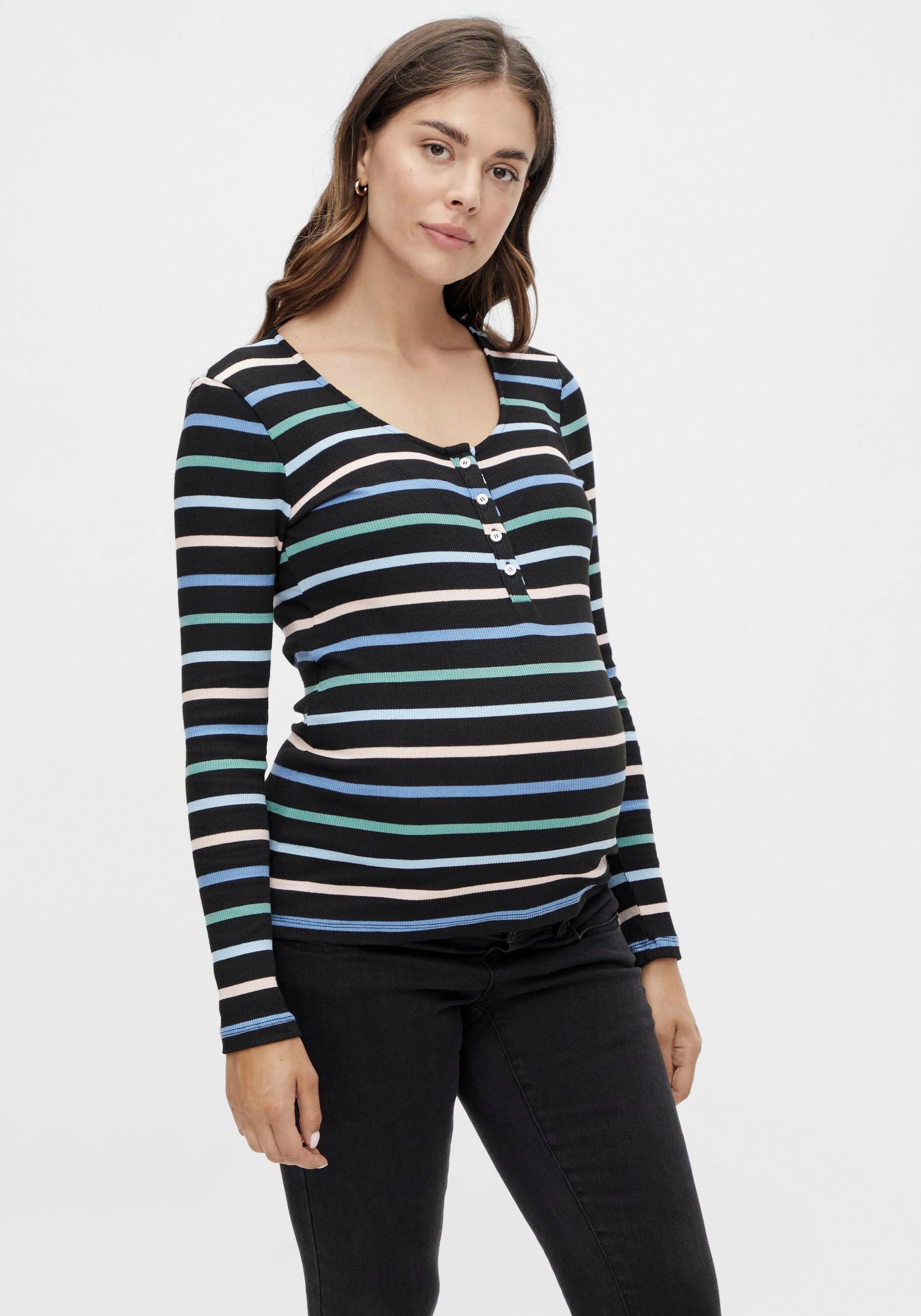 Mamalicious Umstandsshirt »MLCELIE LIA L/S JRS TOP 2F A.« kaufen