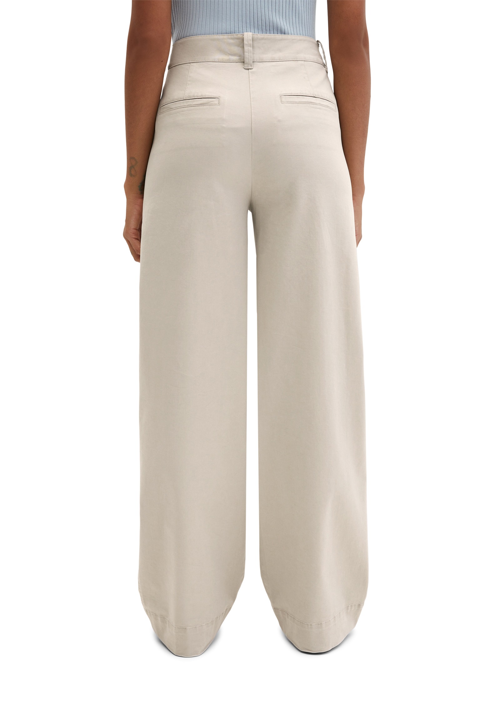 Marc O'Polo Stretch-Hose  straight leg, aus Brushed Cotton Twill