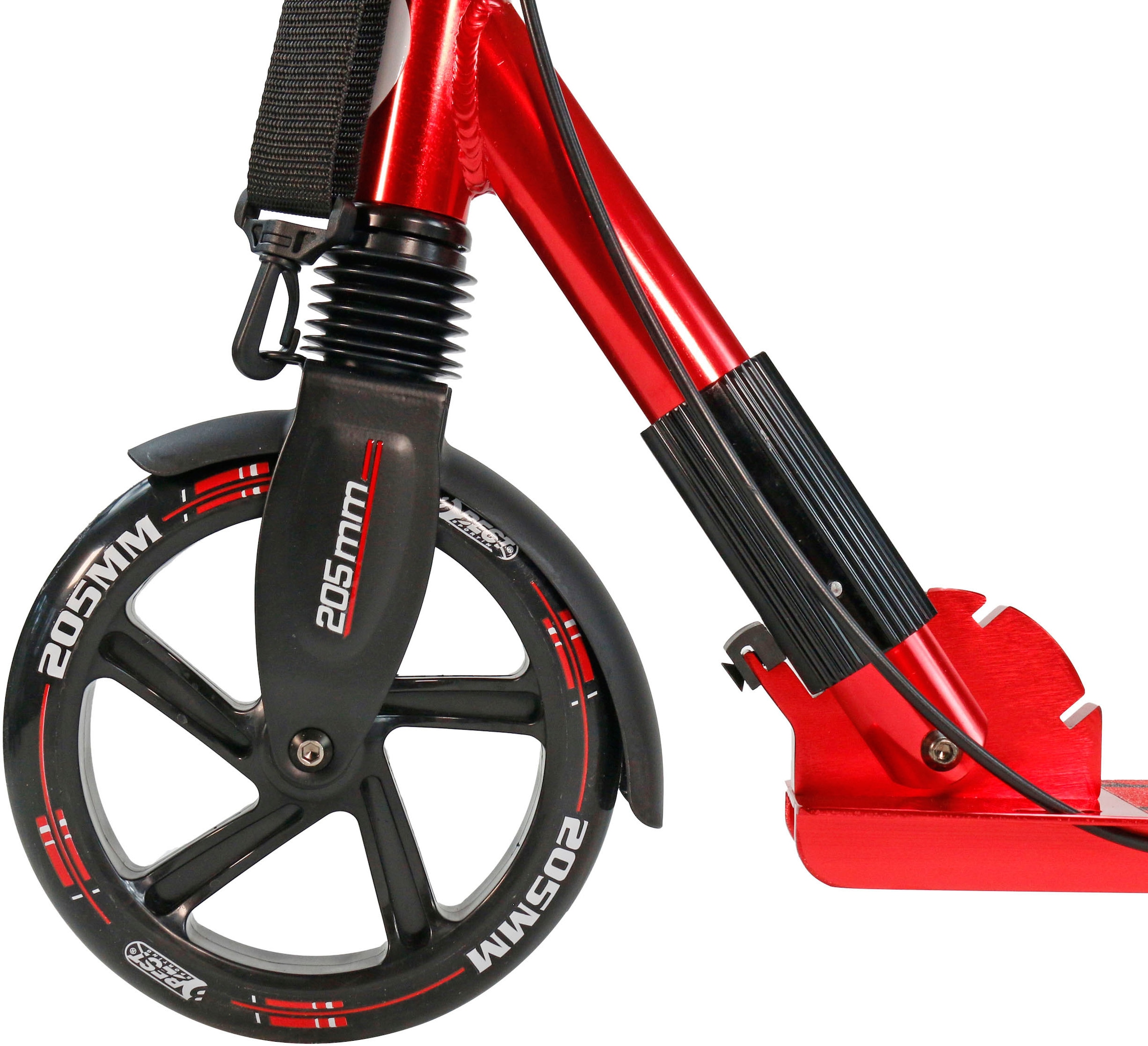 Best Sporting Cityroller »City-Scooter schwarz rot«
