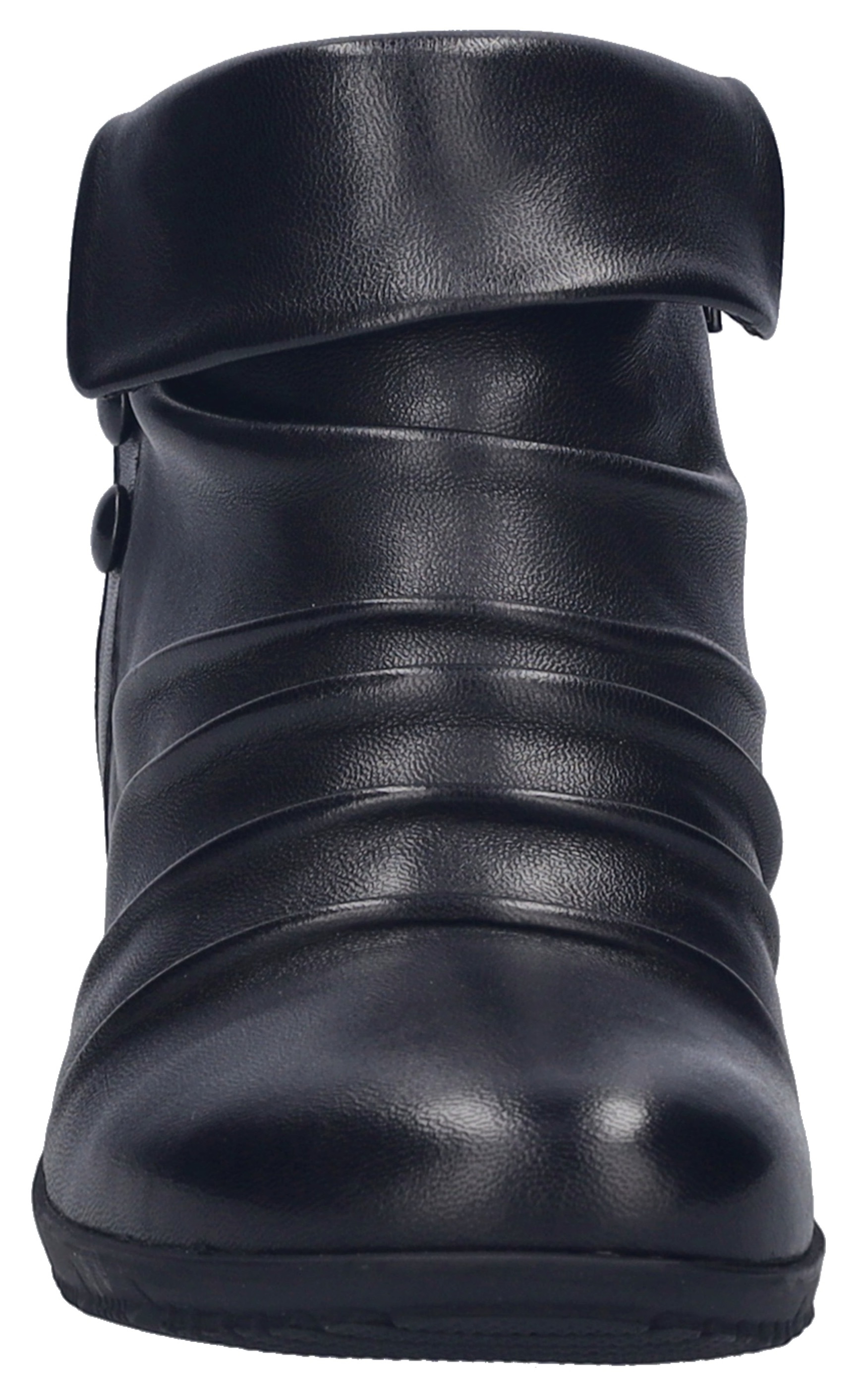 Stiefelette JOSEF SEIBEL "Charlotte 14", Damen, Gr. 39, schwarz, Leder, unifarben, Schuhe Stiefelette, Boots, Reißverschlussstiefel mit gerafftem Schaft 3