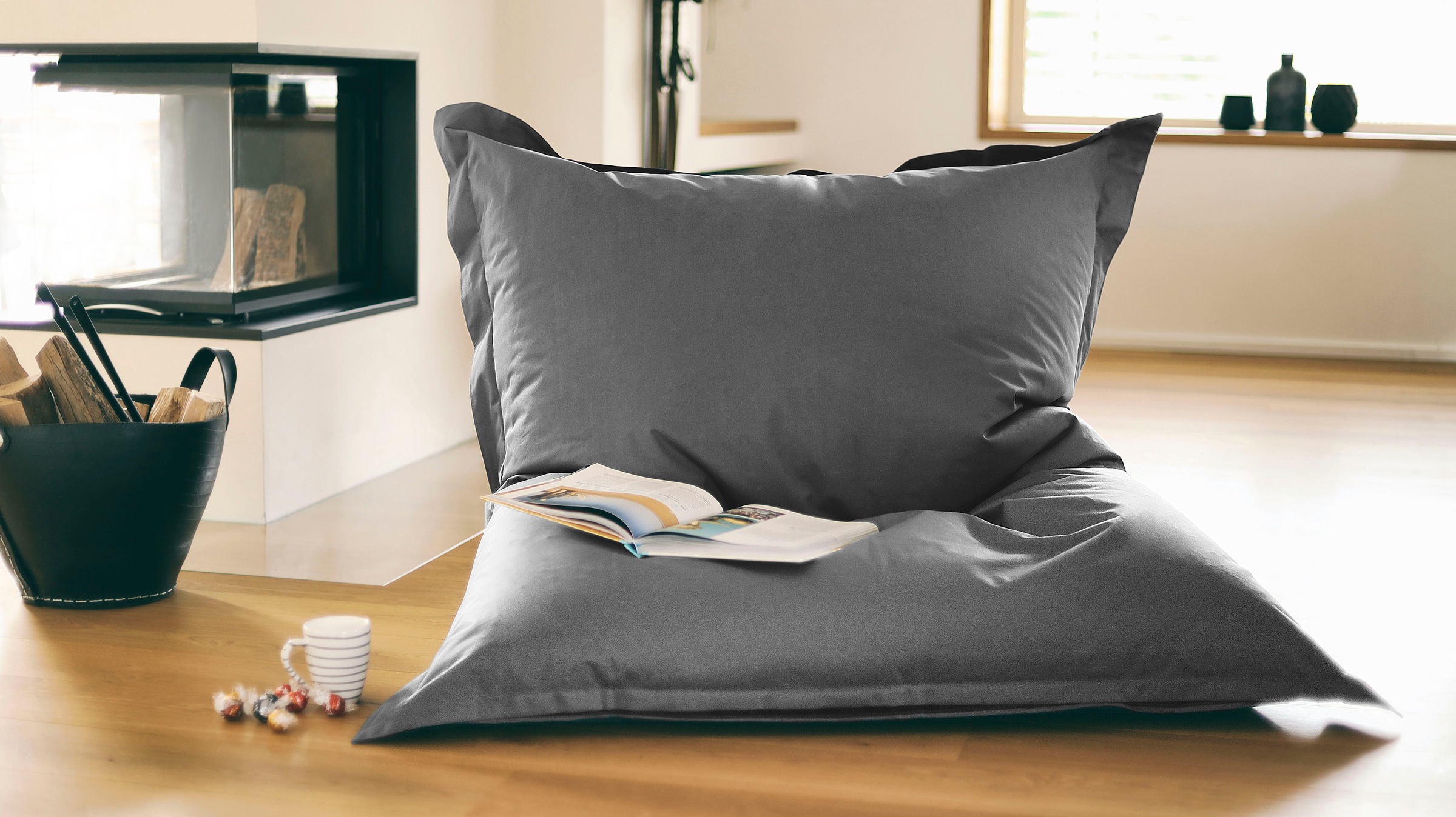 KiNZLER Sitzsack "XXL Outdoorfähig" 1 Stk. tlg. Uni Farben, Outdoor geeigne günstig online kaufen