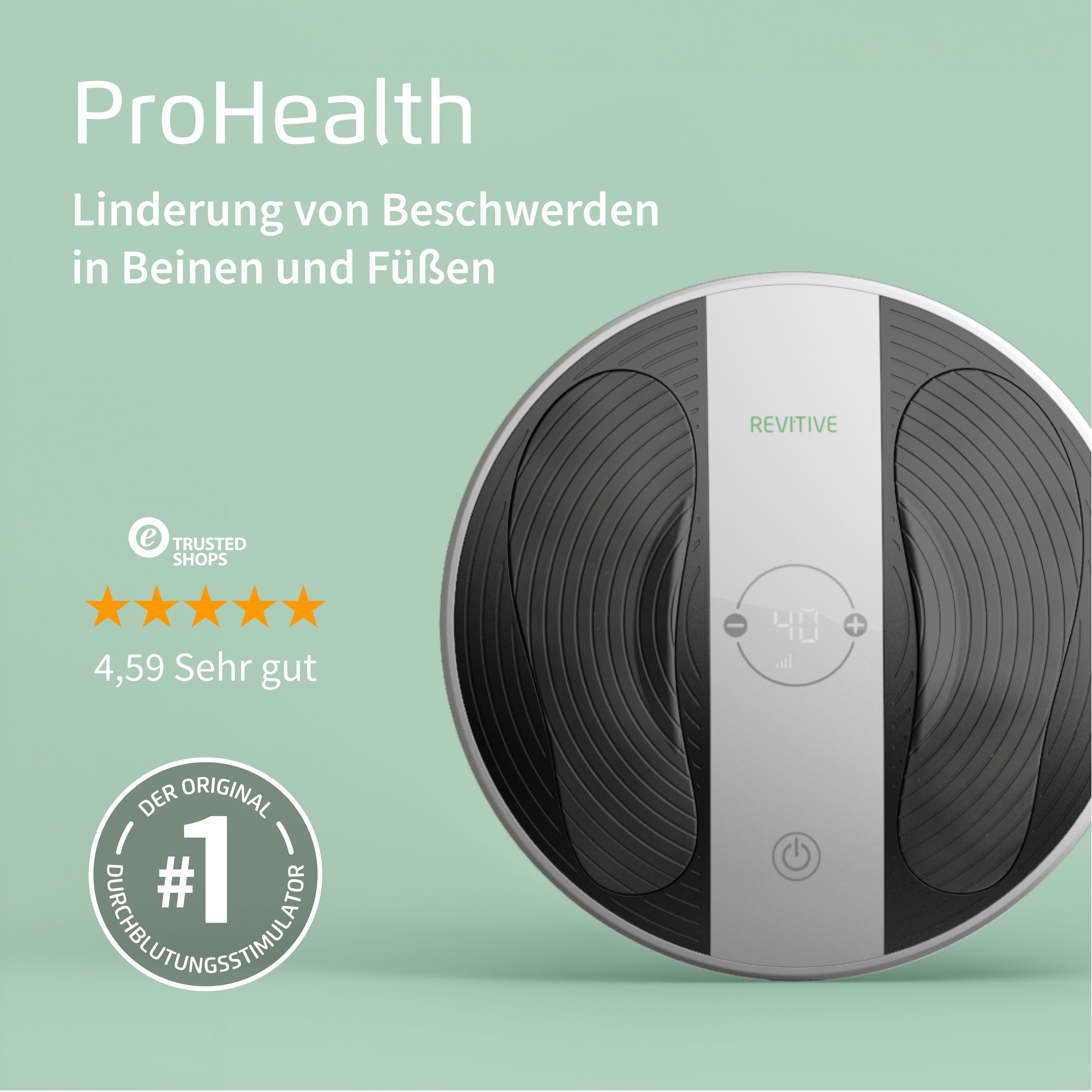 REVITIVE EMS-Gerät »Pro Health Durchblutungs-Stimulator« Lindert Schmerzen, Beschwerden, Schwellungen, Durchblutungsstörungen
