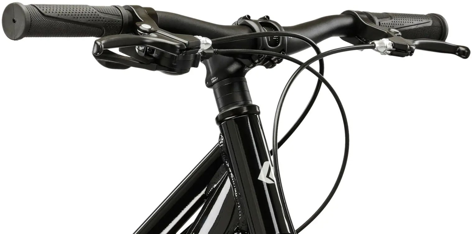 Kross Kinderfahrrad »KROSS Kinderad 24" Lea JR 1.0 Schwarz 8 Gänge 2026« 8 Gang Shimano TOURNEY TX800 Schaltwerk Kettenschaltung