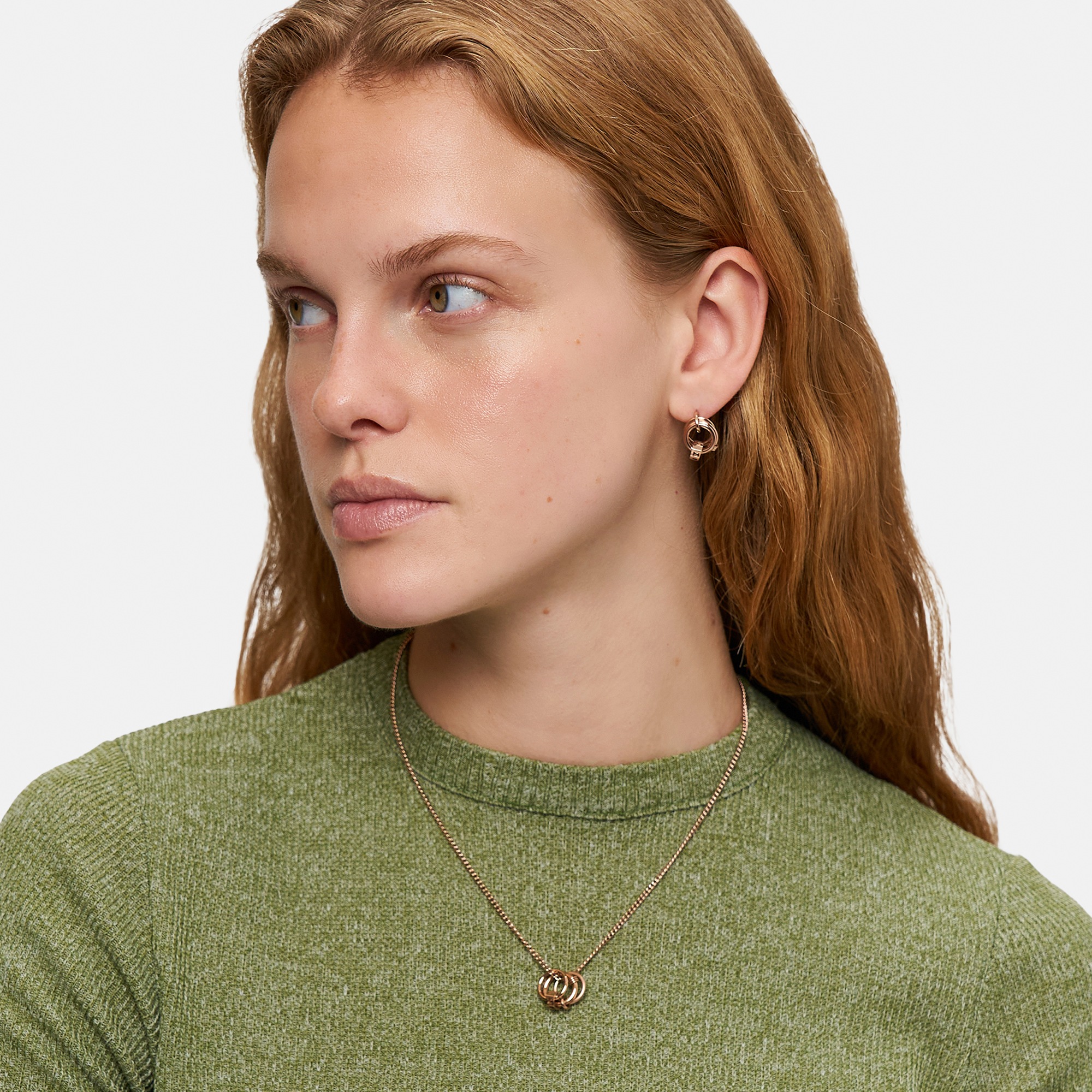 Liebeskind Berlin Kette mit Anhänger »Schmuck Geschenk Edelstahl Halskette The D-Link Mini«