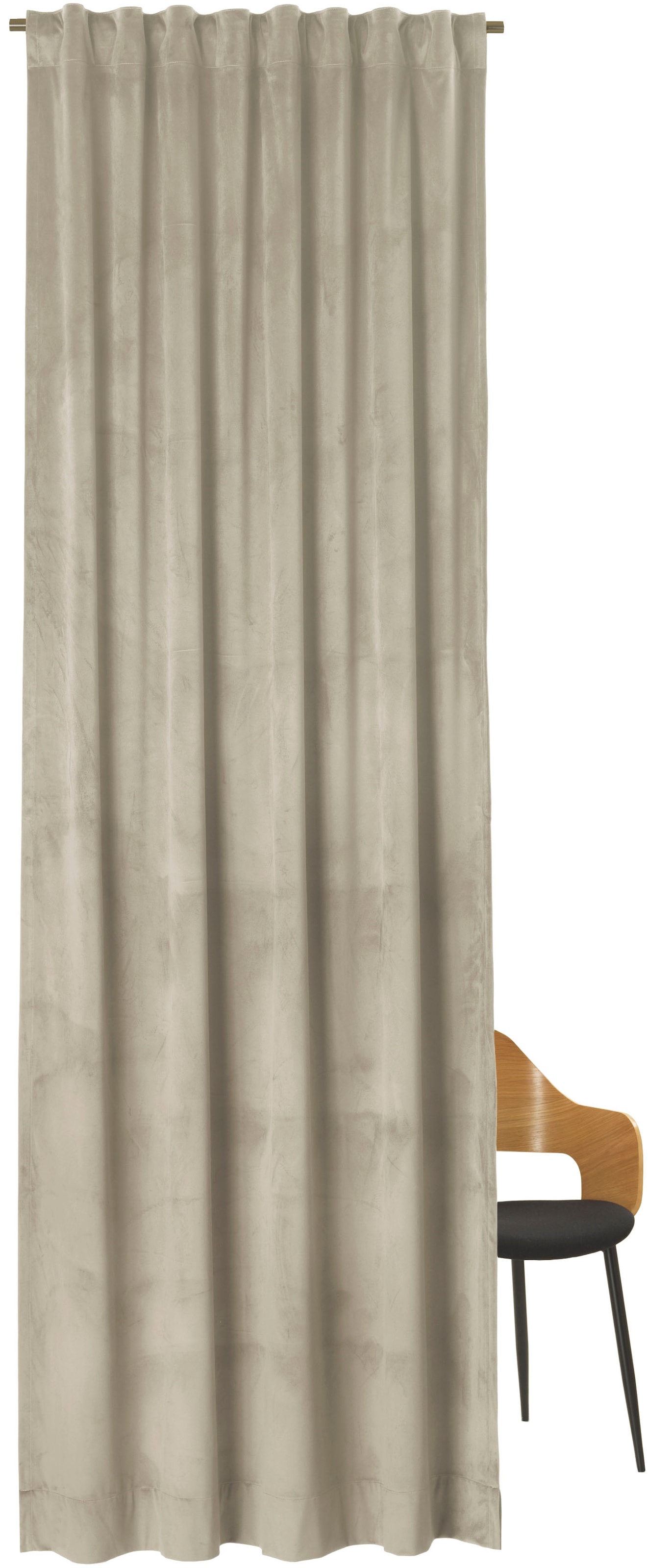 Musterring Vorhang "Velvet" verdeckte Schlaufen 1 Stk. tlg. Musterring Just günstig online kaufen