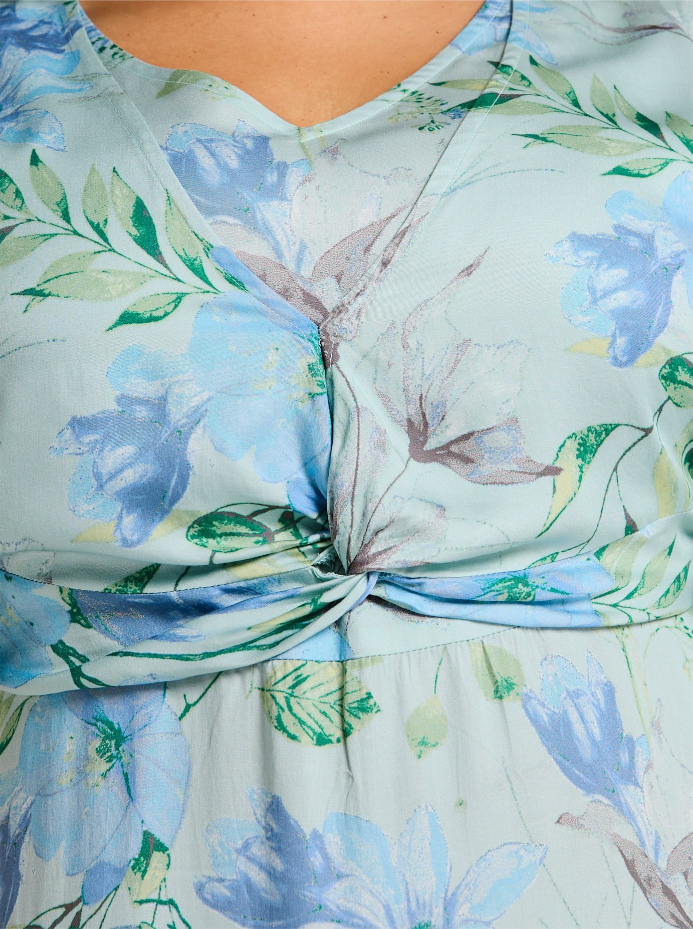 Sheego Satinkleid »Kleid«