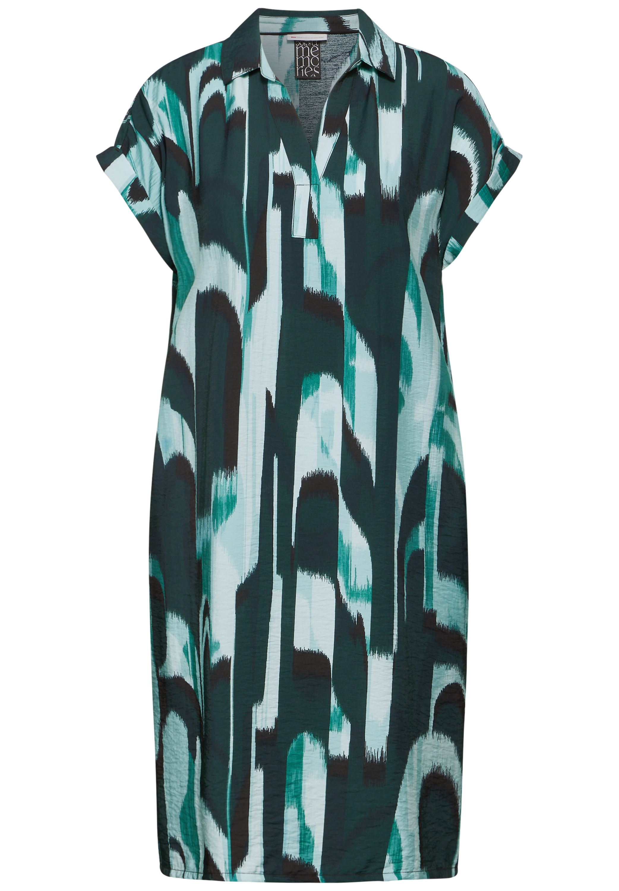 STREET ONE Blusenkleid, mit grafischem Muster