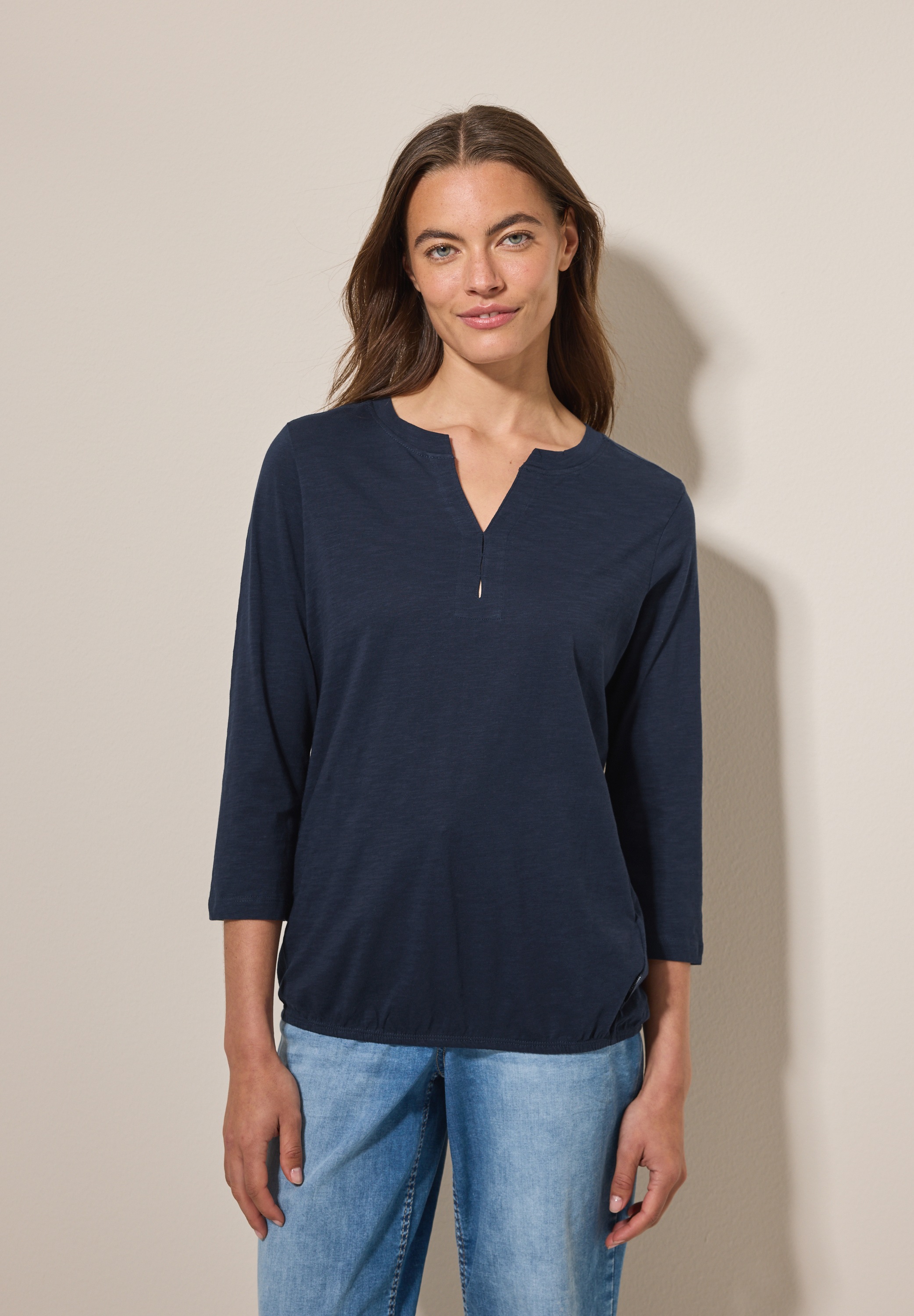 Cecil 3/4-Arm-Shirt mit 3/4 Ärmeln günstig online kaufen