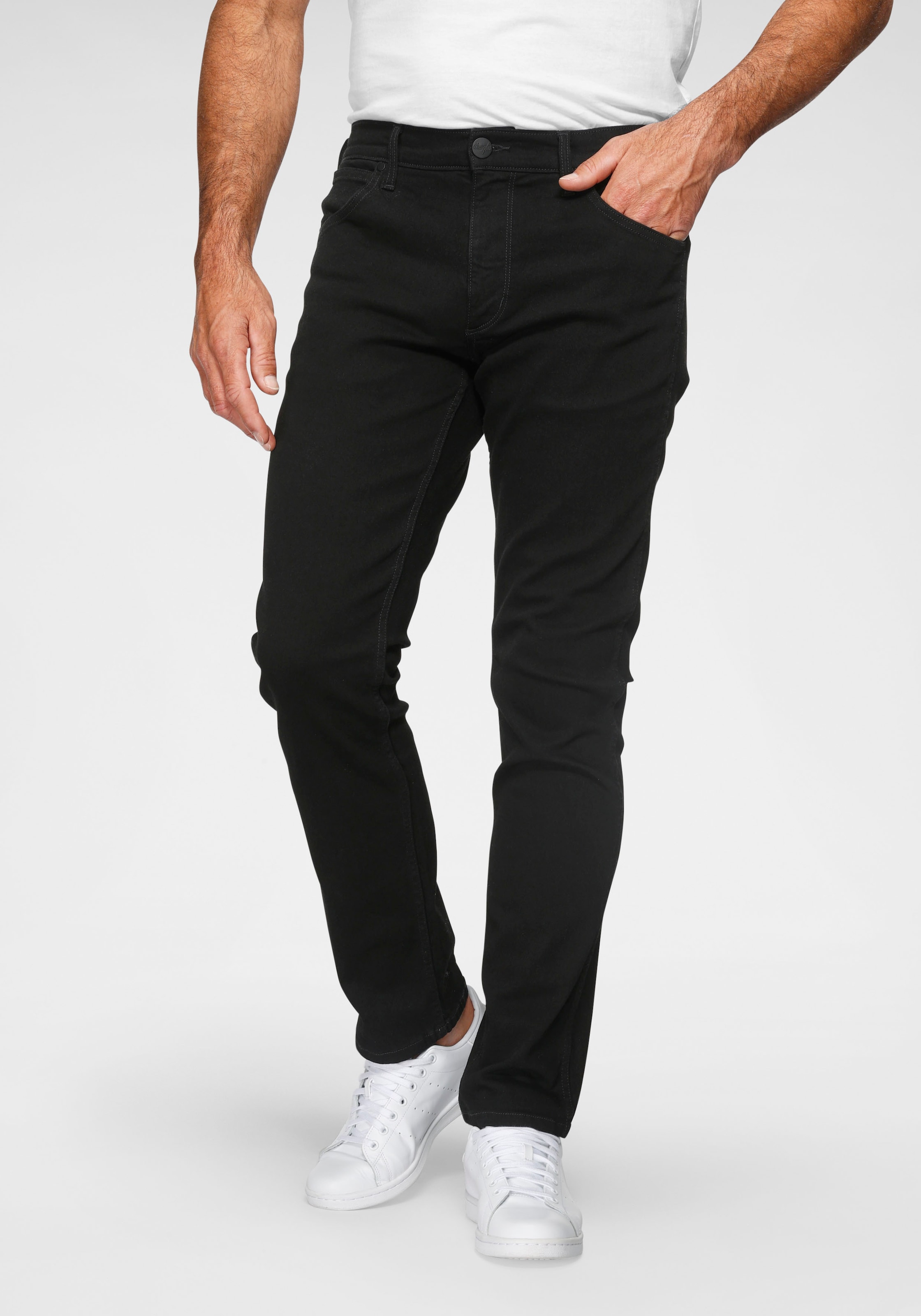 Wrangler Straight-Jeans "Red Kabel"