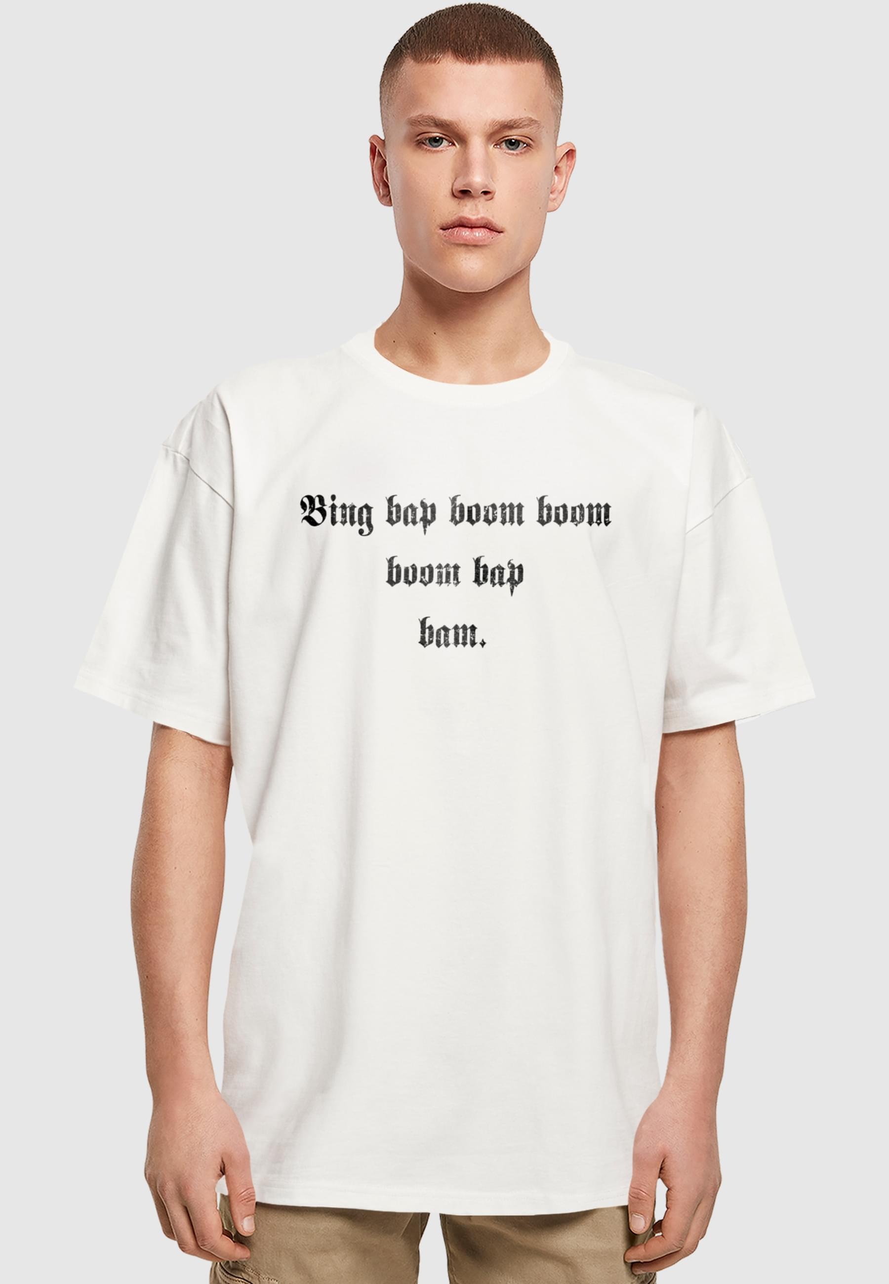 Thumbnail - Upscale by Mister Tee T-Shirt "Upscale by Mister Tee Bing Bab Boom Heavy Oversize Tee" 1 Stk.