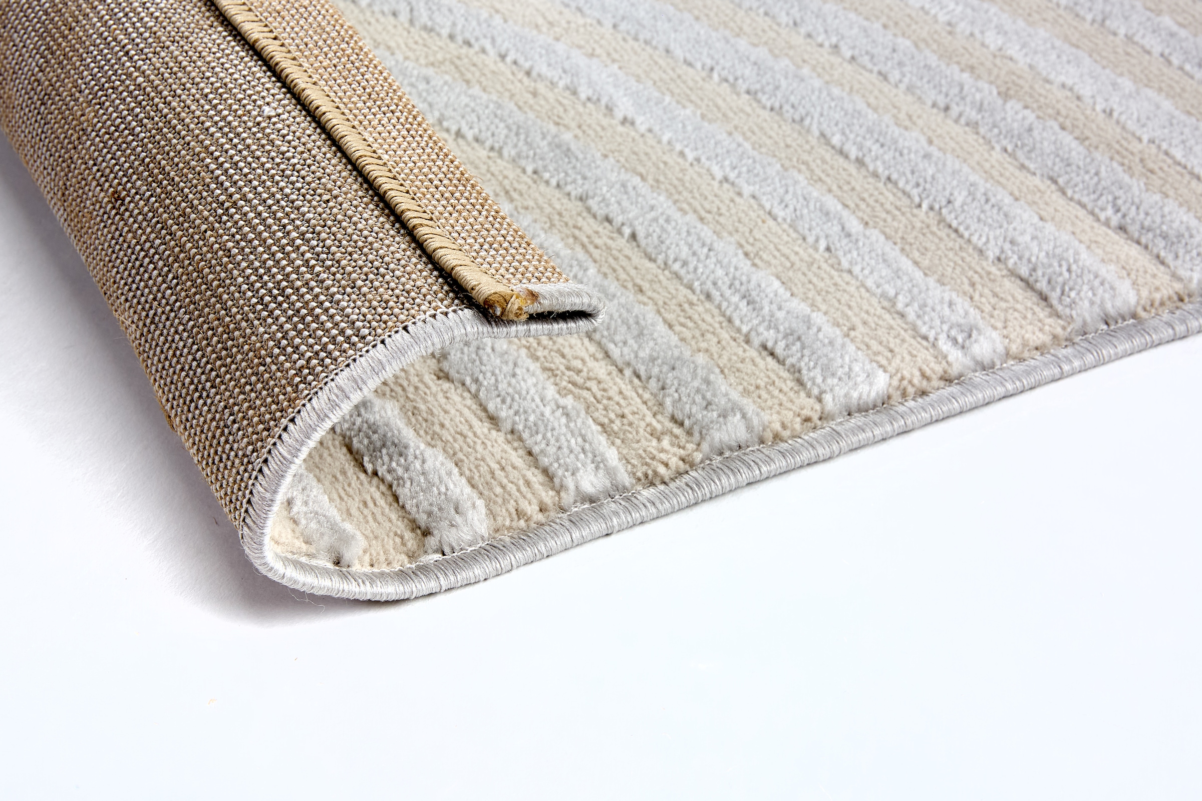 ASTRA Teppich »Jules 253«, rechteckig, 8 mm Höhe, Hoch Tief Struktur, Kurzflor, Wohnzimmer, Schlafzimmer