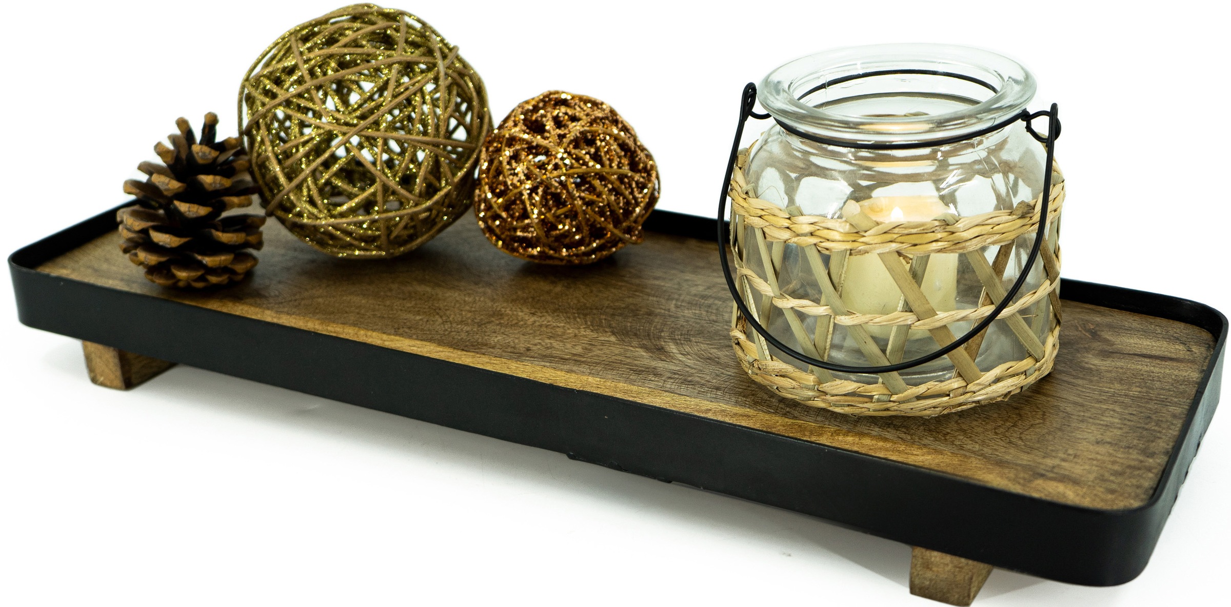 NOOR LIVING Servierplatte aus exclusivem Mango-Holz günstig online kaufen