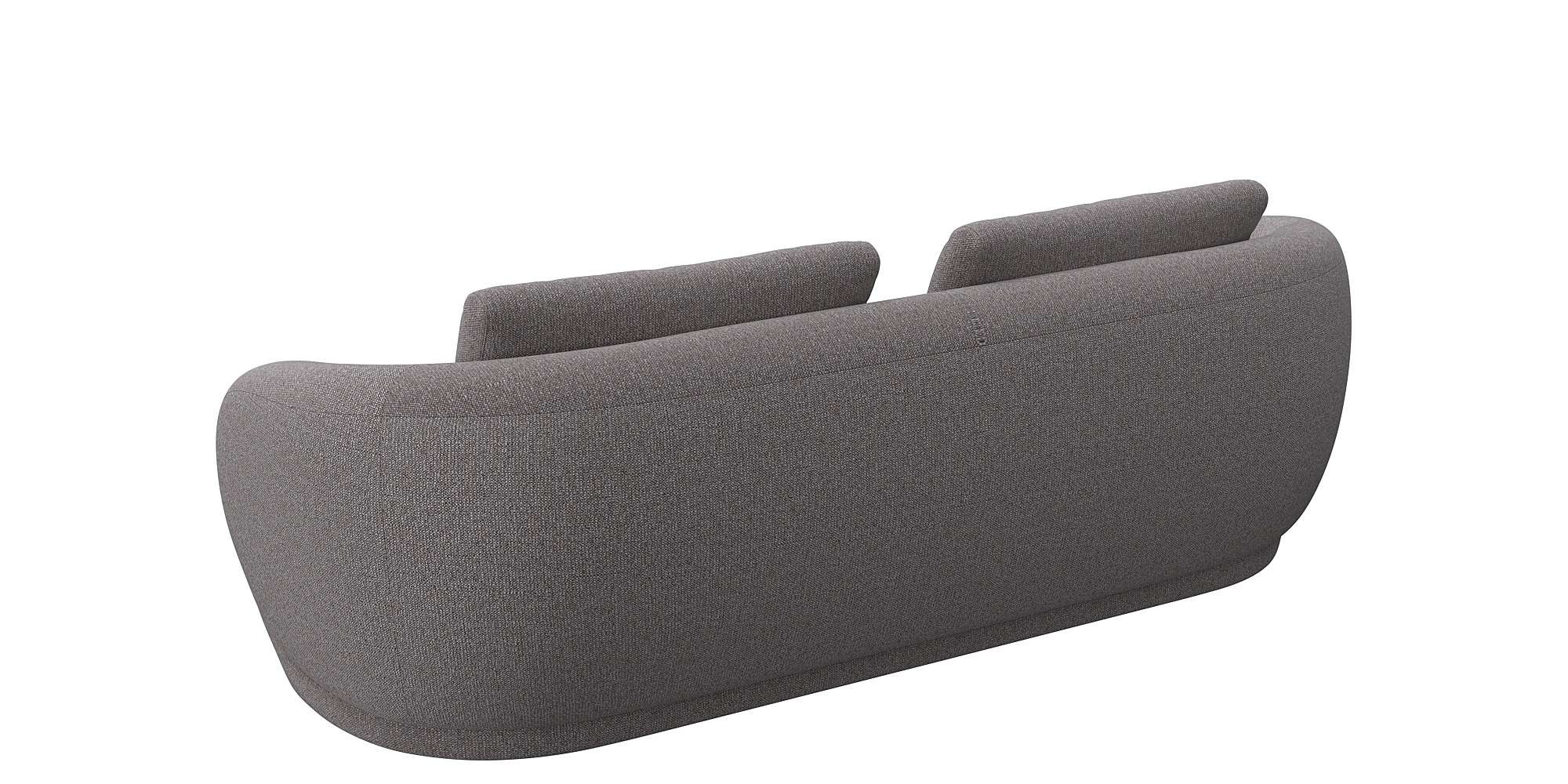 FLEXLUX 3-Sitzer »Torino, rund und bequem, Couch, Dreisitzer, OTTOs Choice«, Modernes, organisches Sofa-Design, Kaltschaum, Wellenunterfederung