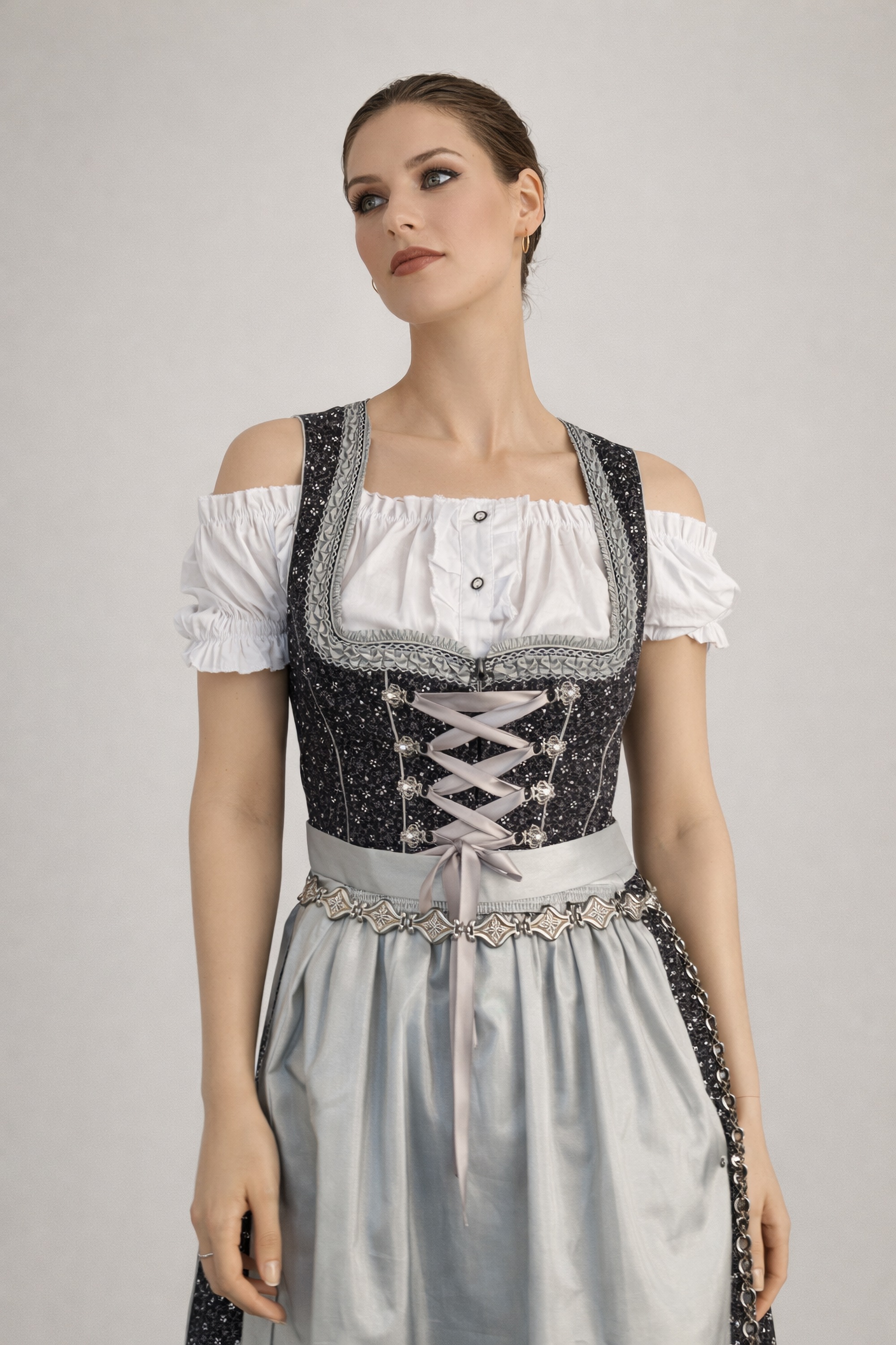 Allgäu Rebell Kettengürtel »Edelweiß« im Antik-Look mit Edelweiß