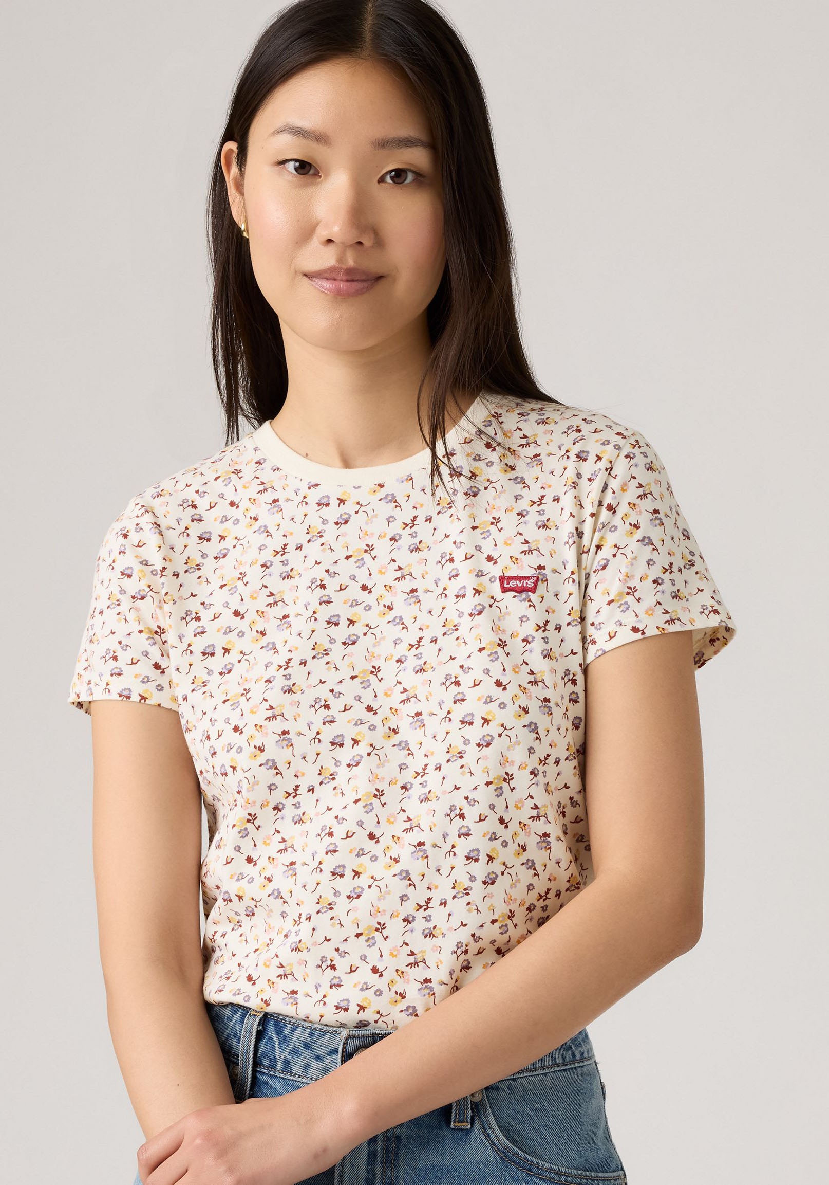 Levis T-Shirt "PERFECT TEE", mit All-Over Print günstig online kaufen