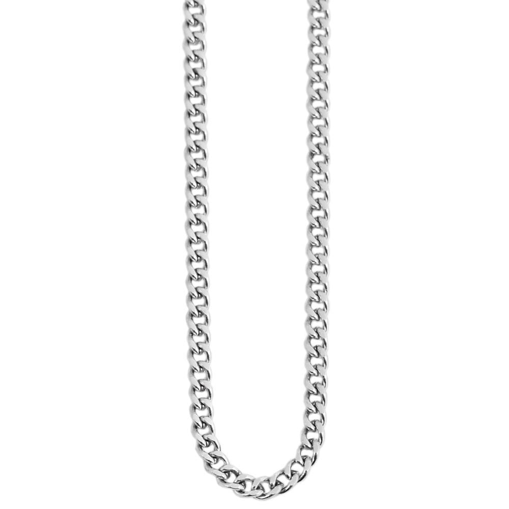 Adelia´s Kette ohne Anhänger »Damen Halskette – Panzerkette aus Edelstahl 60 cm« Zum Verschenken – passend für viele Anlässe