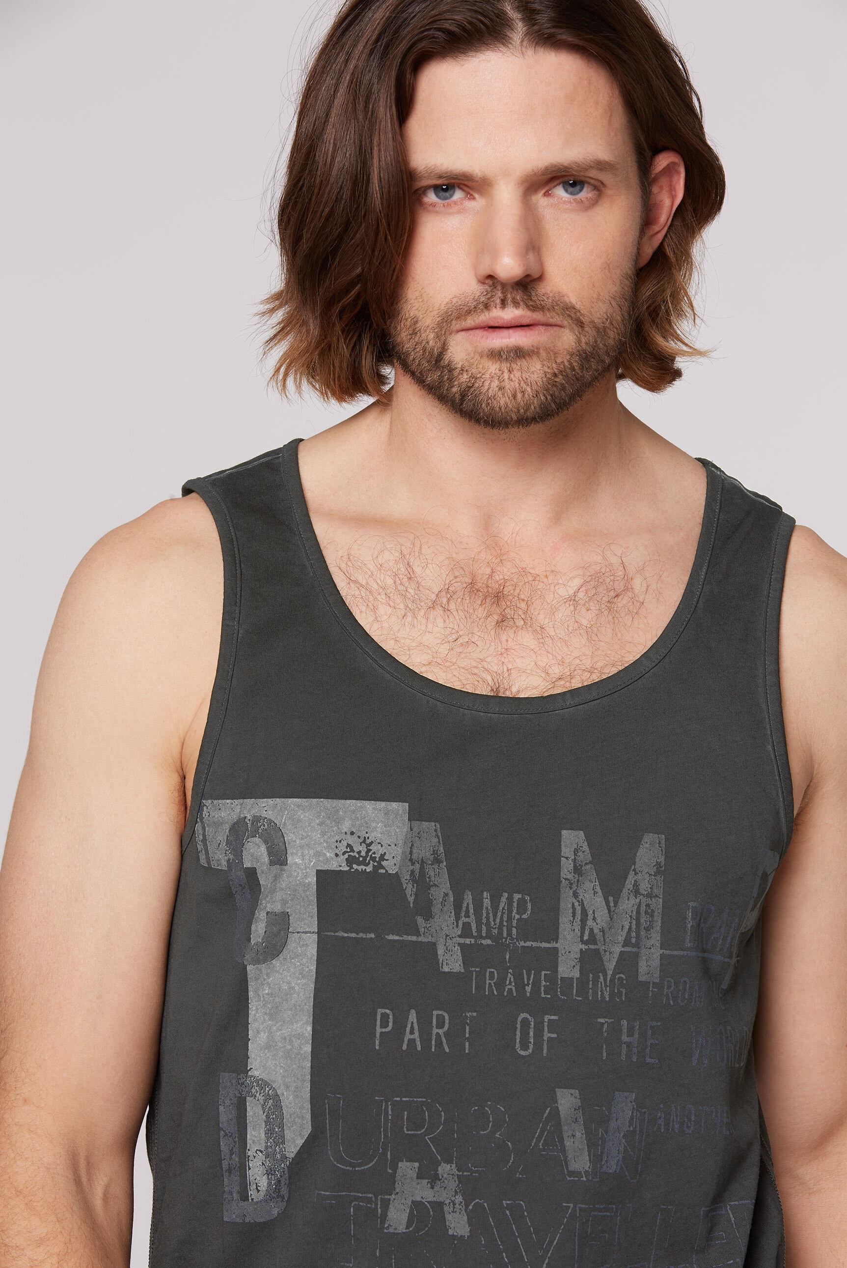 CAMP DAVID Tanktop, aus Baumwolle