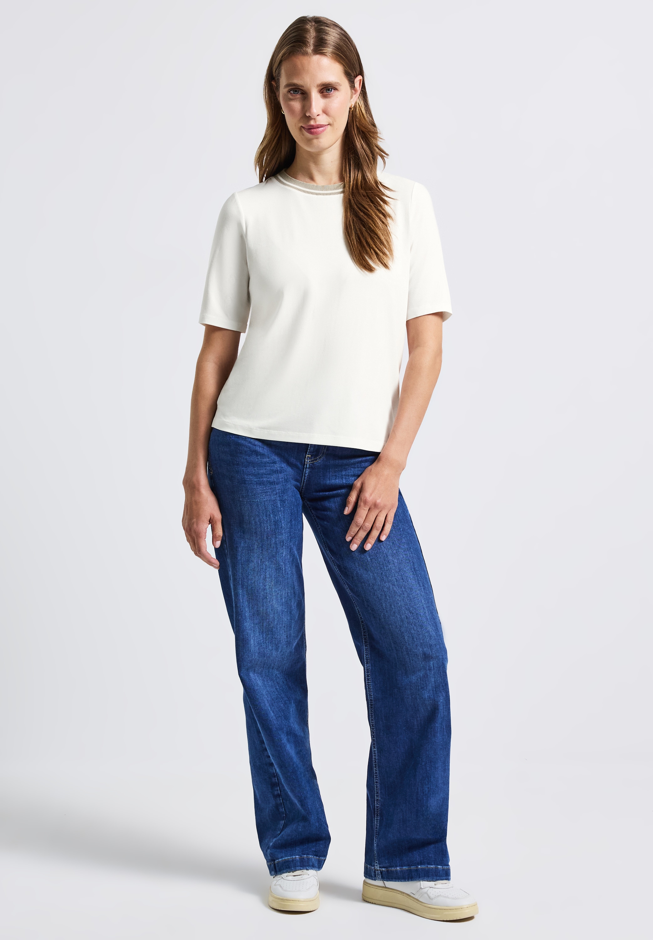 STREET ONE T-Shirt, aus softer Viskose