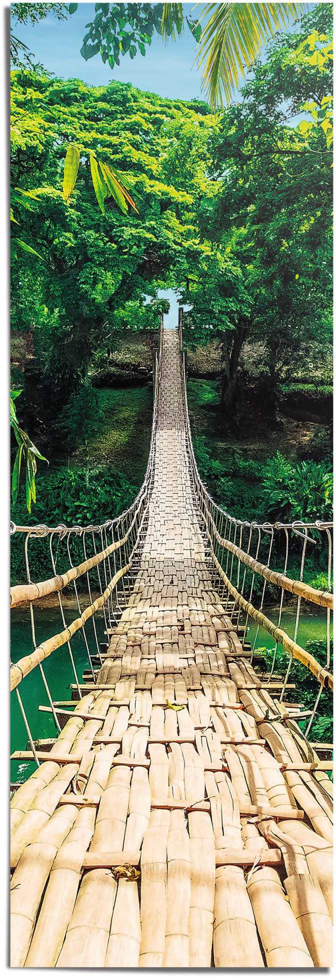 Reinders Poster "Dschungel Brücke" 1 Stk. tlg. günstig online kaufen