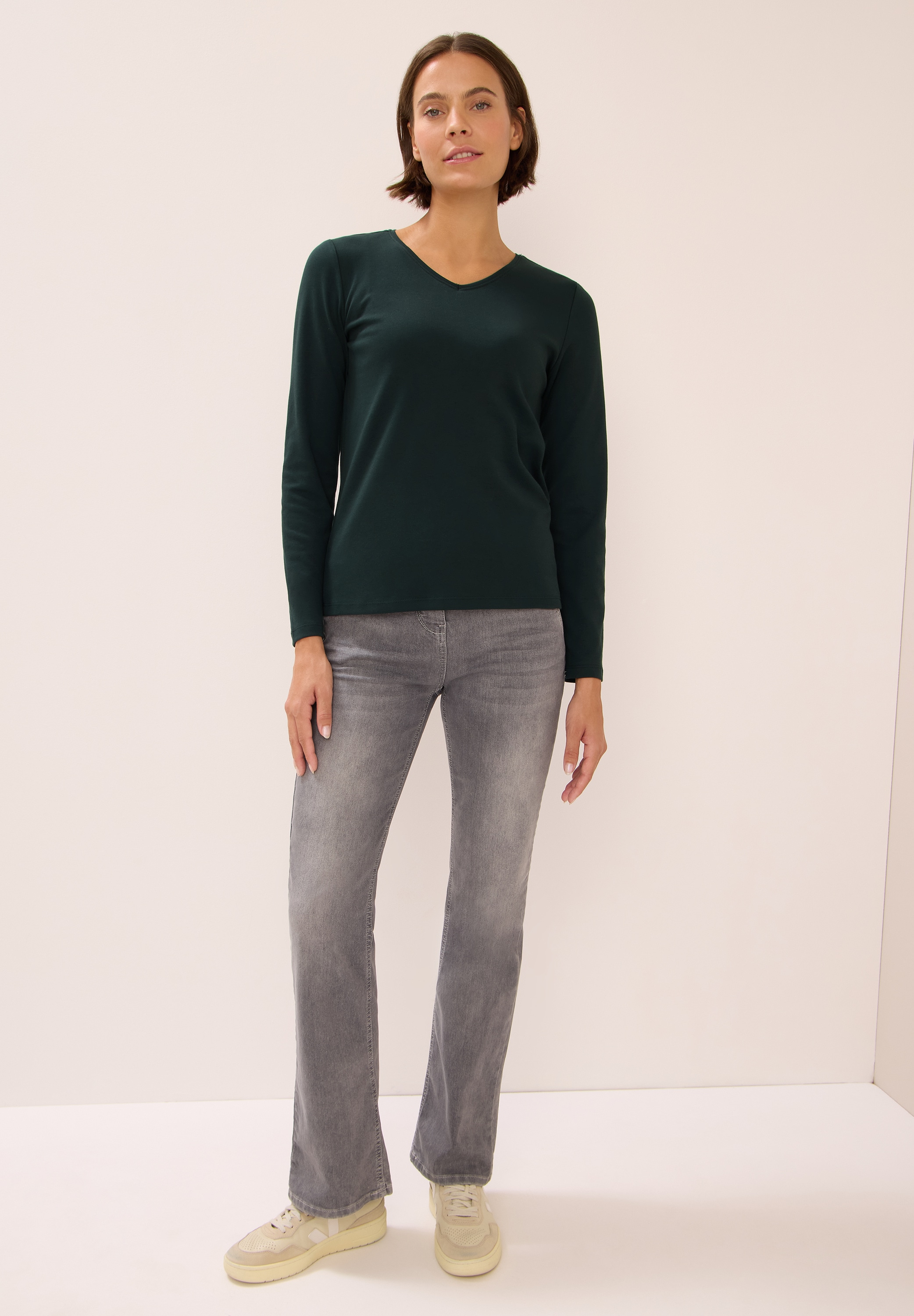 Cecil Langarmshirt, aus reiner Baumwolle