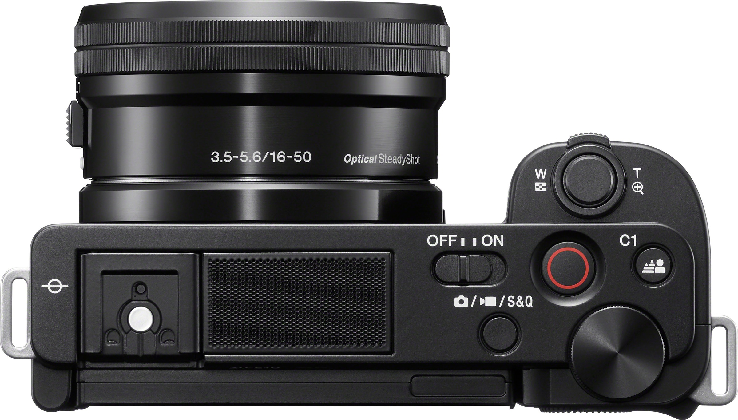 Sony Systemkamera »ZV-E10L«, E PZ 16 - 50 mm F3.5 - 5.6 OSS (SELP1650), 24,2 MP, Bluetooth-WLAN (WiFi), Vlog-Kamera mit schwenkbarem Display inkl. SEL16-50 Objektiv