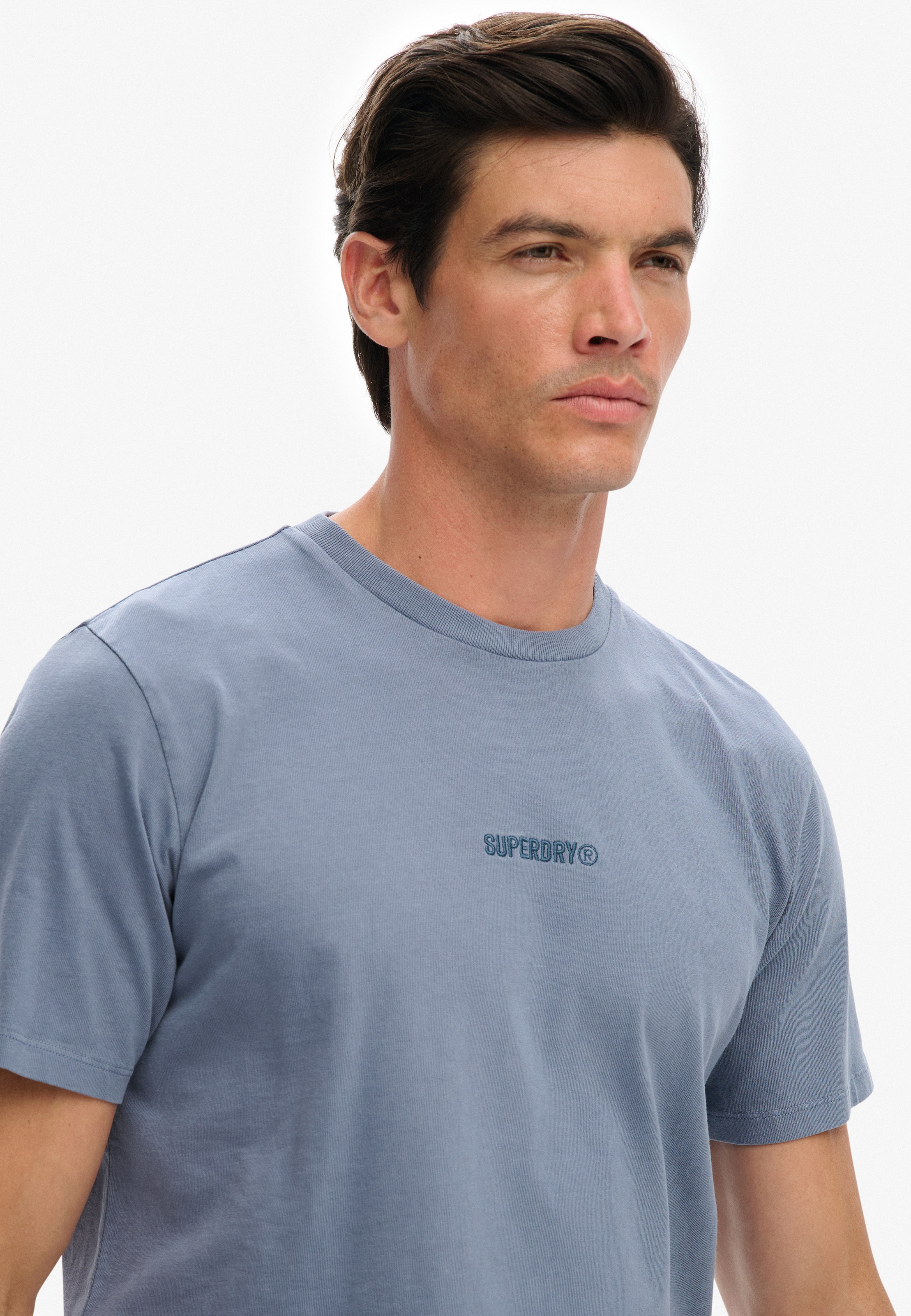 Superdry Rundhalsshirt »MICRO LOGO T SHIRT«