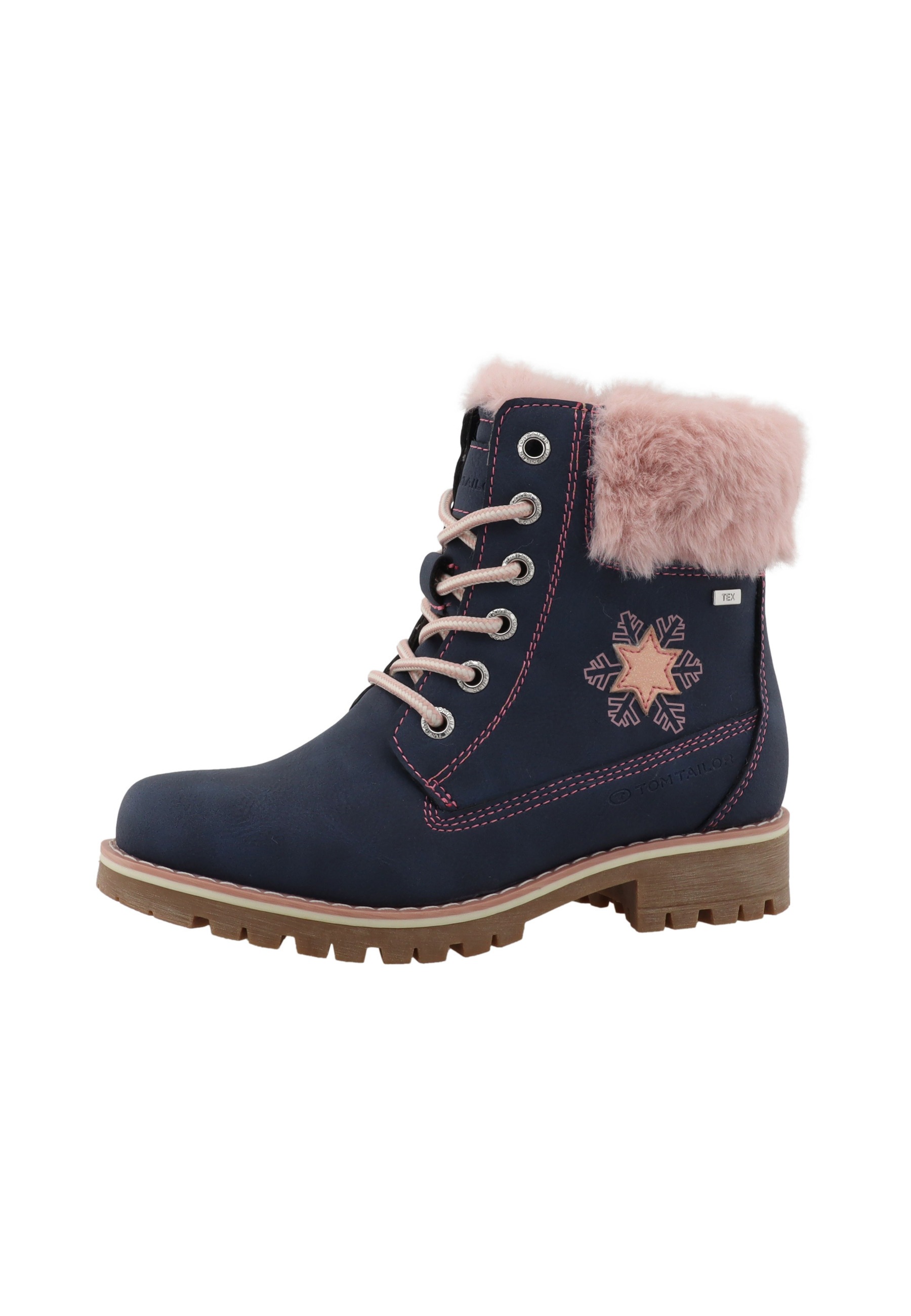 Stiefel TOM TAILOR "Tom Tailor Tall Boots", Mädchen, Gr. 38, denim, Schuhe Stiefel 2