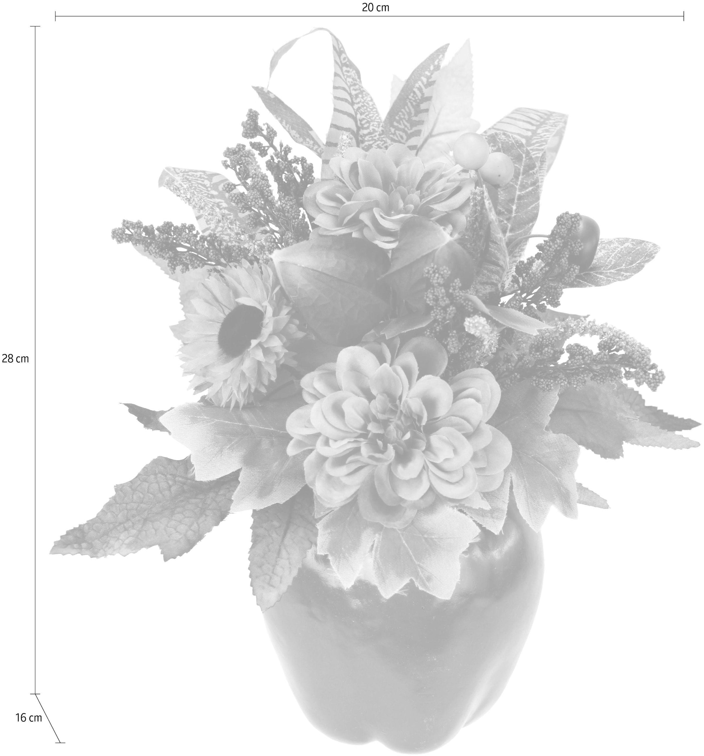 I.GE.A. Kunstpflanze im Apfeltopf