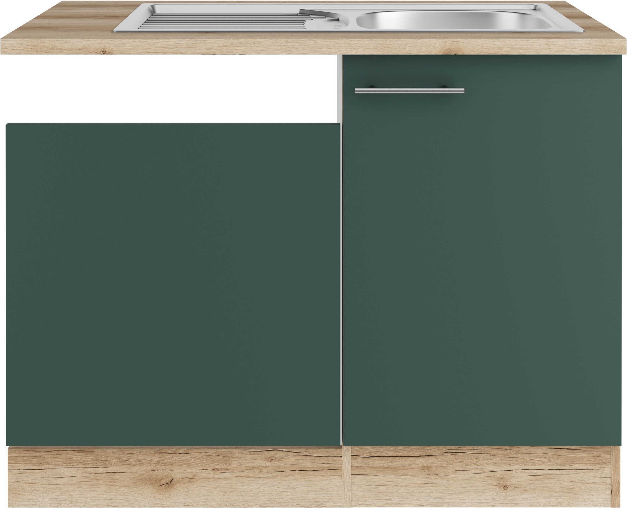 OPTIFIT Spülenschrank »Bella«, Breite 110 cm, für teilintegrierten Geschirrspüler
