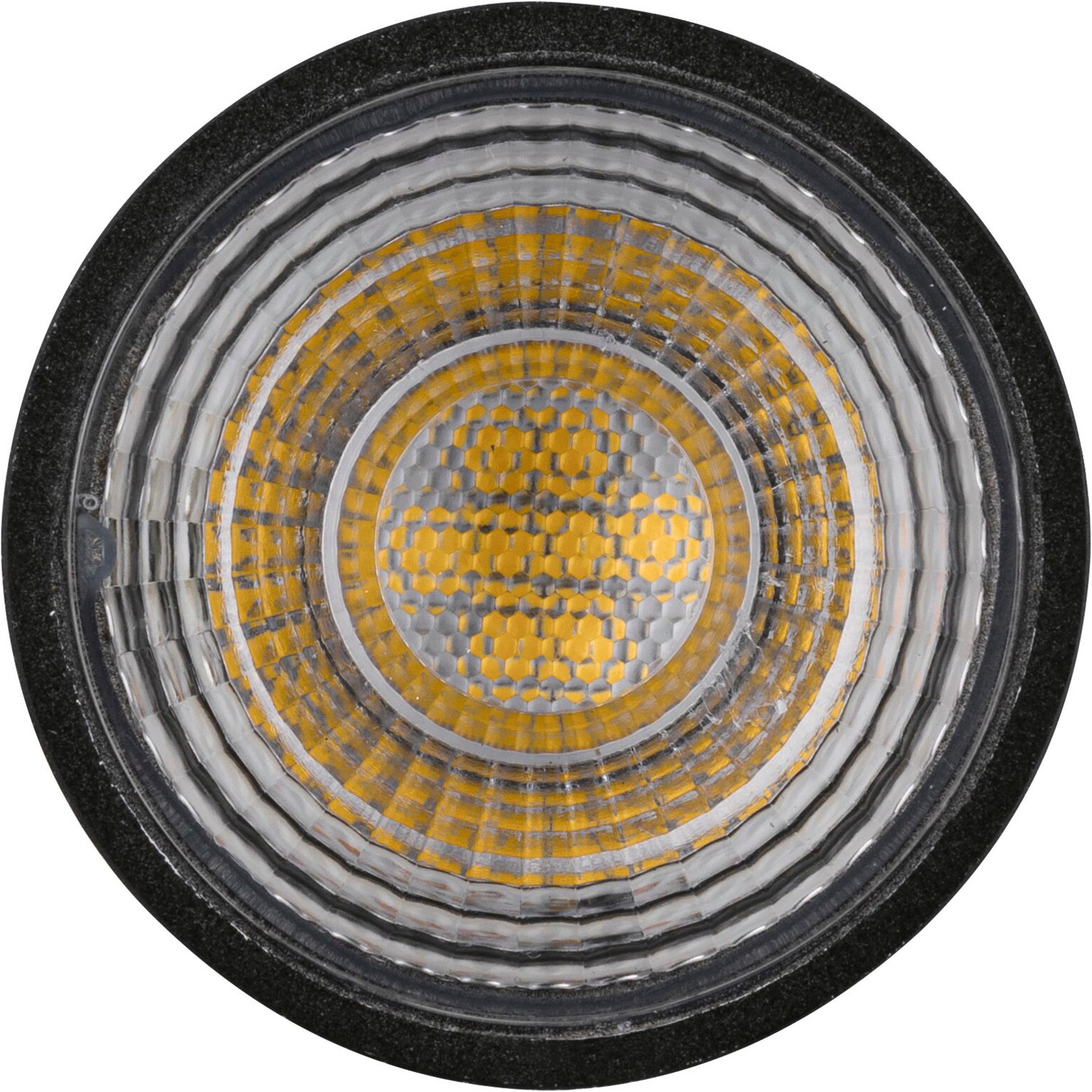 Paulmann LED-Leuchtmittel »460lm 4000K 36° Black matt dim 7W 230V RAL9004« GU10 1 Stk. Neutralweiß Dimmbar