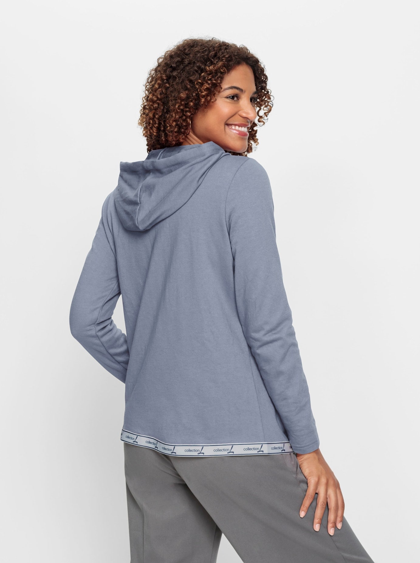 Casual Looks Shirtjacke »Sweatjacke«, (1 tlg.)