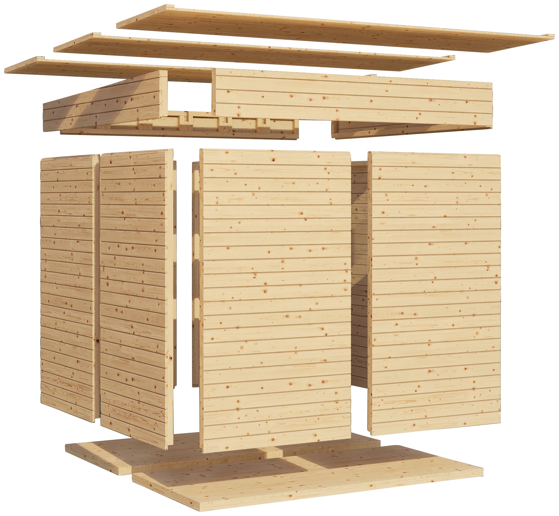 BERTILO Gartenhaus »Pentus 2«