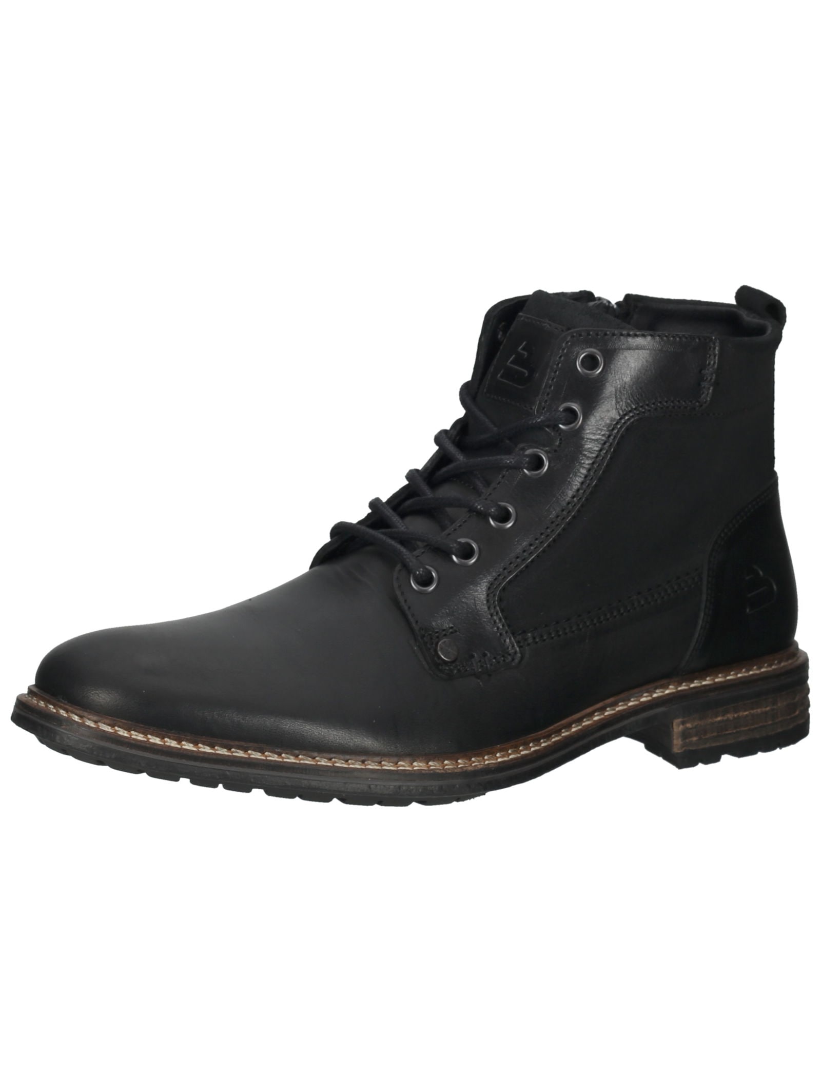Bullboxer Schnürstiefelette "Bullboxer Stiefelette Leder" günstig online kaufen