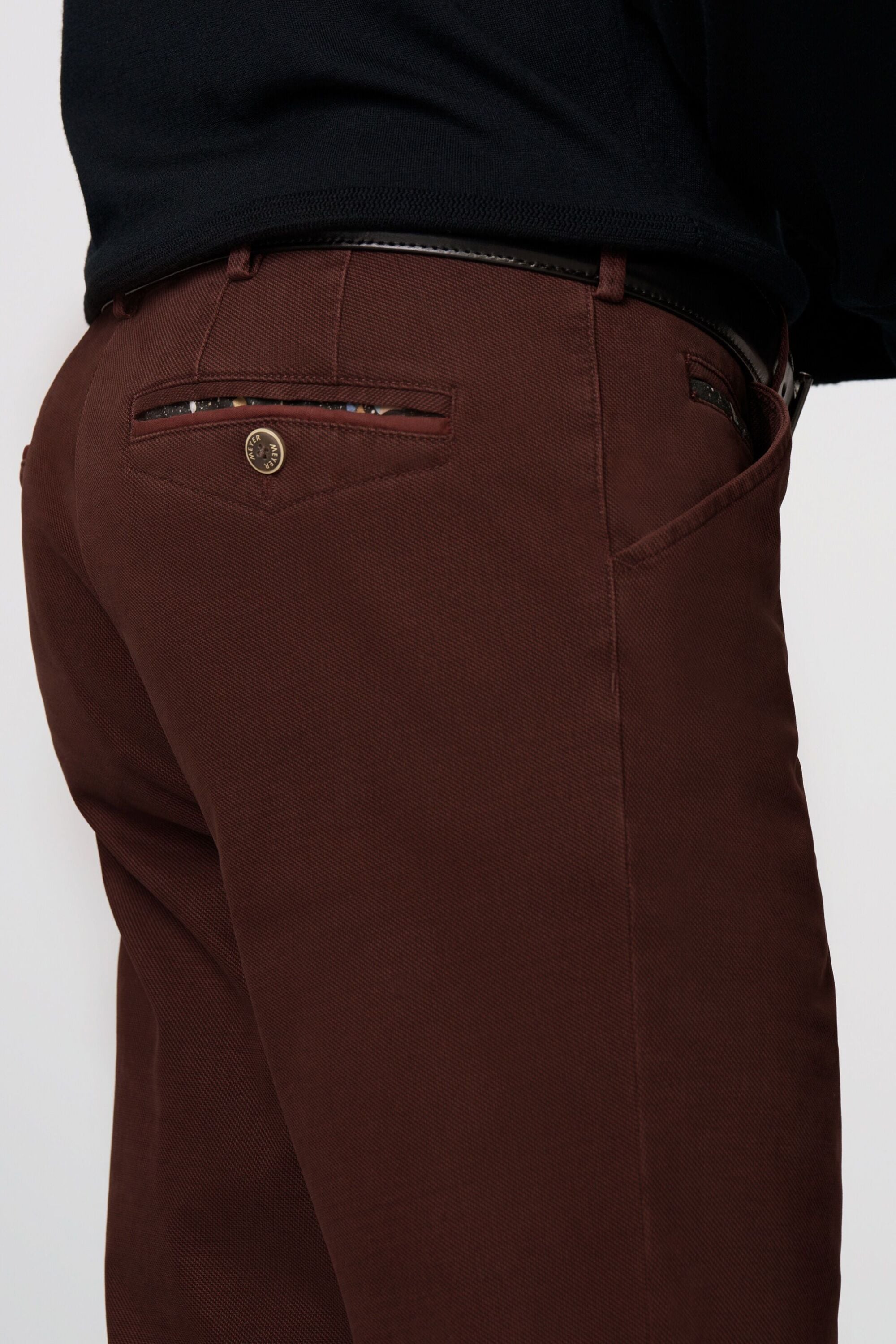 MEYER Chinos »Chicago«, aus Original LIBERTY Stoff