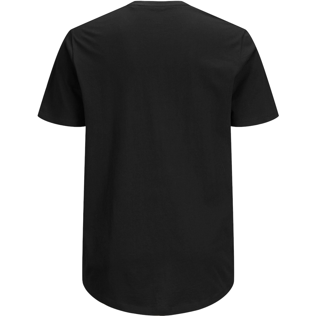 Jack & Jones PlusSize T-Shirt »NOA TEE«, mit abgerundetem Saum, bis Größe 6XL